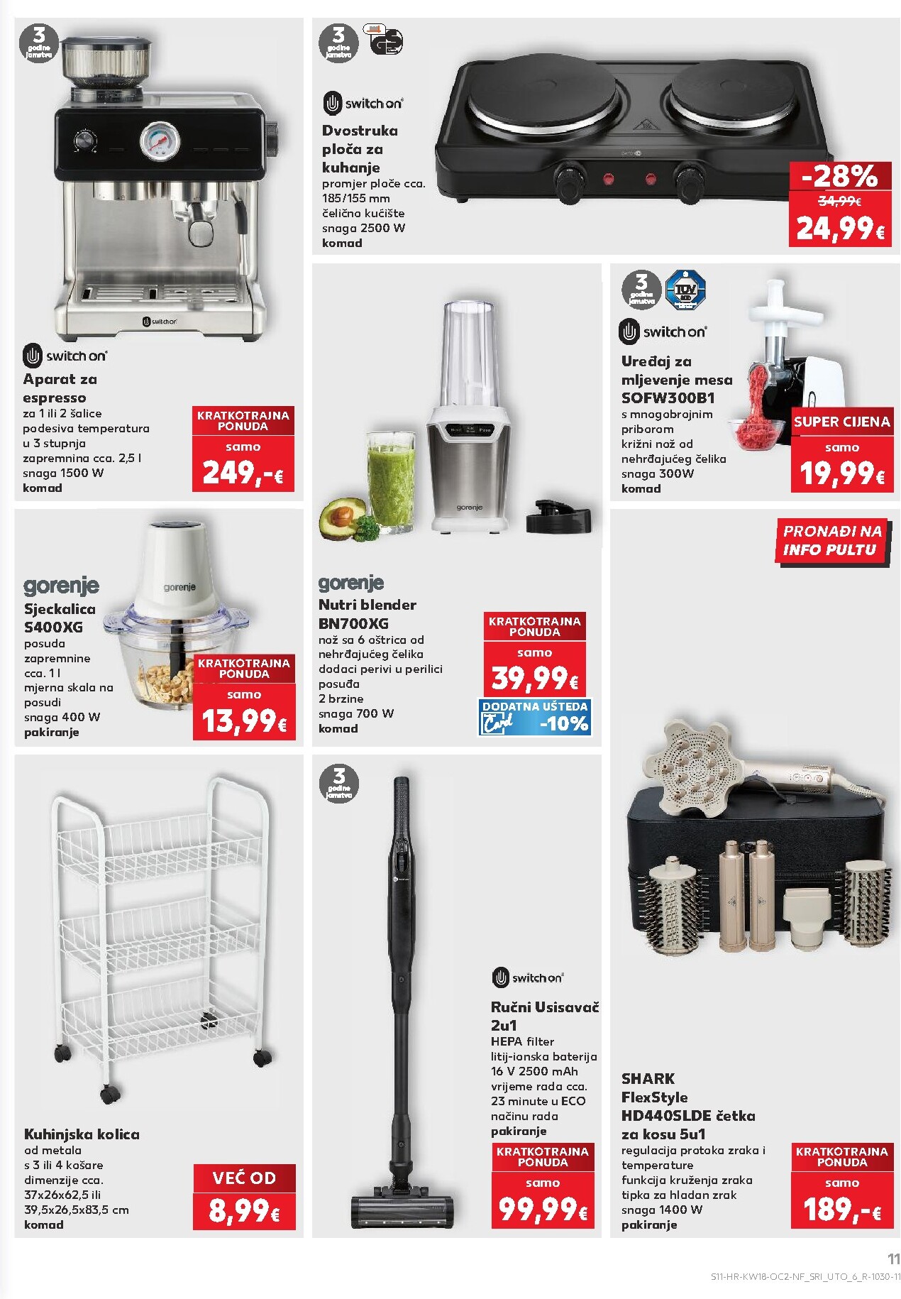 kaufland - Kaufland - Neprehrambenih proizvoda letak za sljedeći tjedan od srijede 29.04.2026 do utorka 05.05.2026 - page: 11