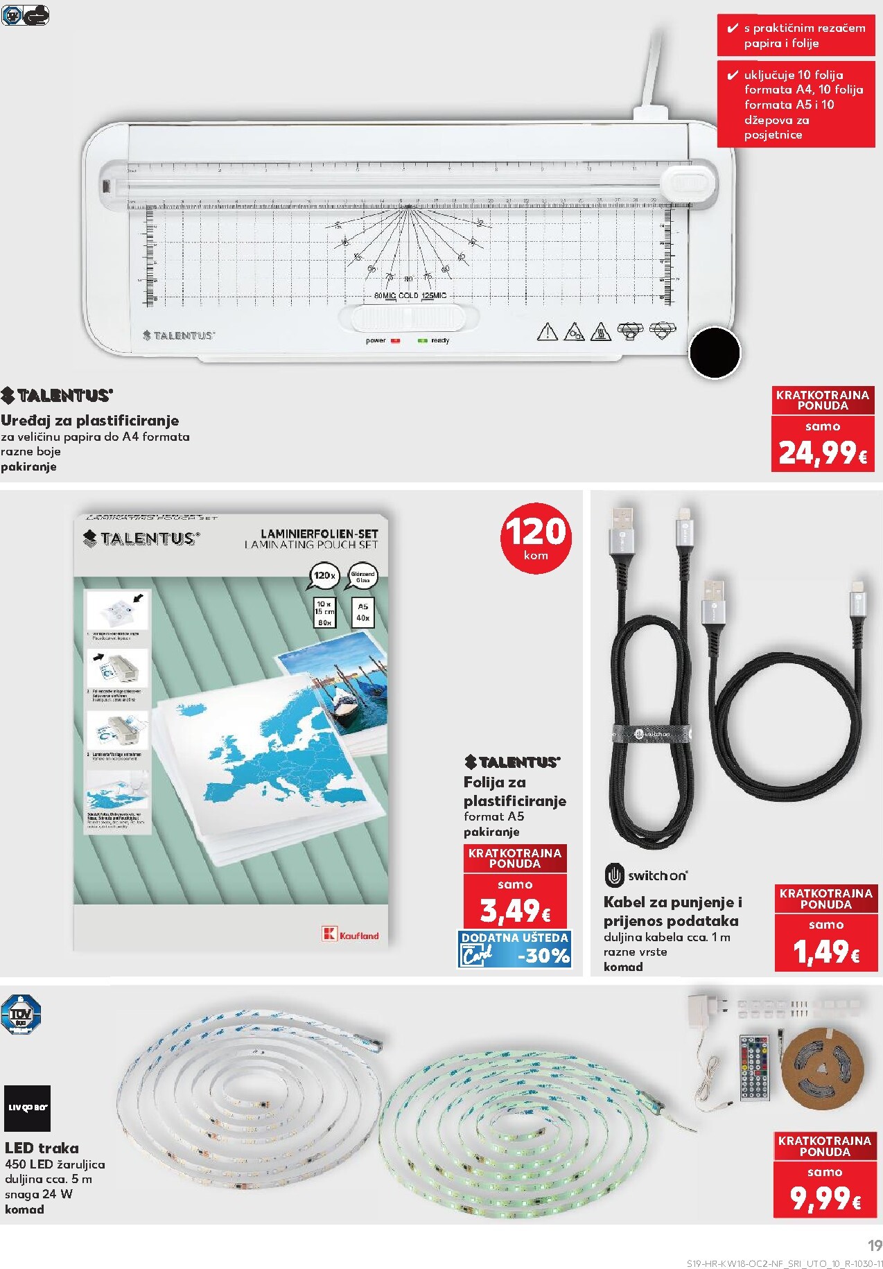 kaufland - Kaufland - Neprehrambenih proizvoda letak za sljedeći tjedan od srijede 29.04.2026 do utorka 05.05.2026 - page: 19