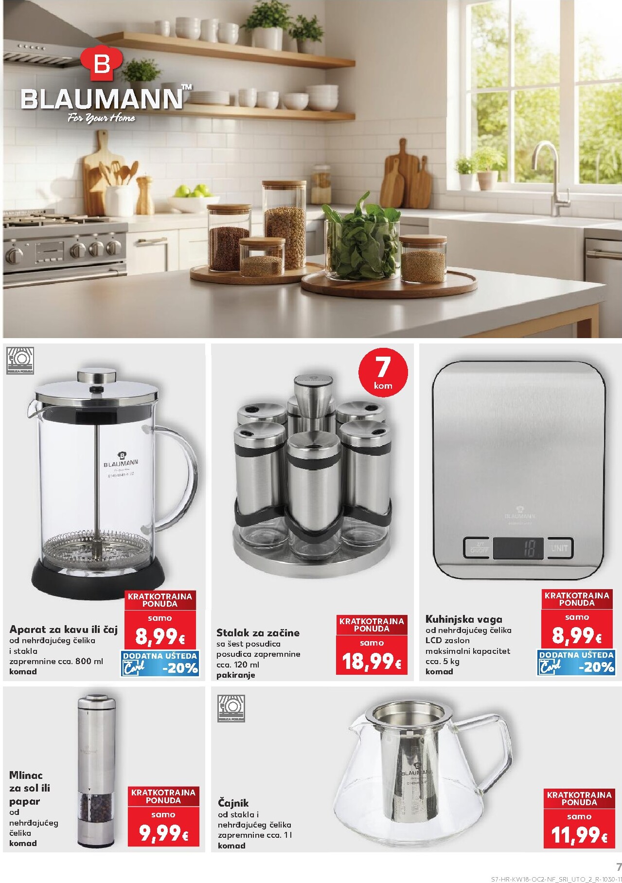 kaufland - Kaufland - Neprehrambenih proizvoda letak za sljedeći tjedan od srijede 29.04.2026 do utorka 05.05.2026 - page: 7