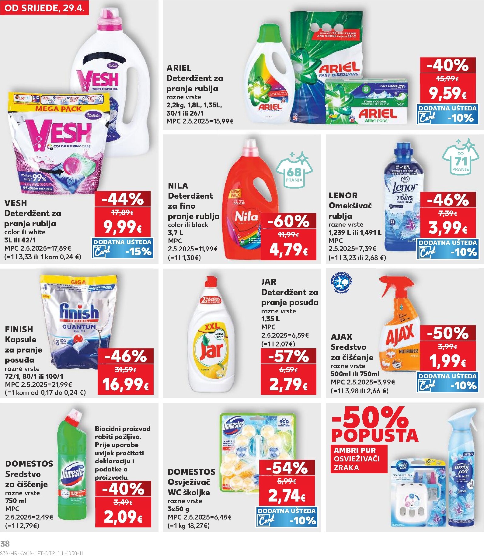 kaufland - Kaufland letak za sljedeći tjedan od srijede 29.04.2026 do utorka 05.05.2026 - page: 38