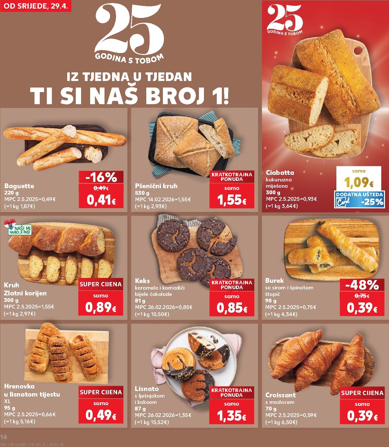 kaufland - Kaufland letak za sljedeći tjedan od srijede 29.04.2026 do utorka 05.05.2026 - page: 14