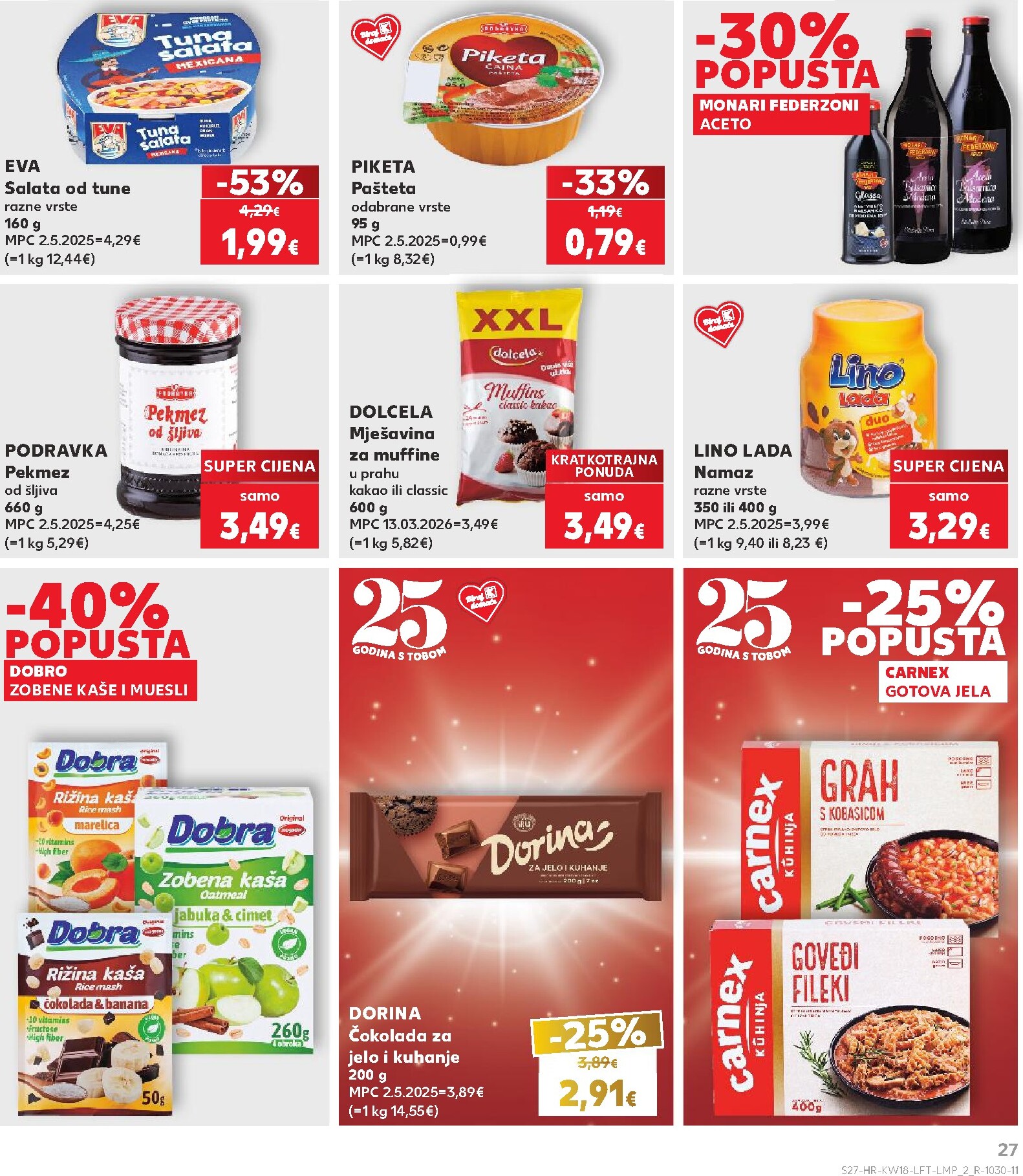 kaufland - Kaufland letak za sljedeći tjedan od srijede 29.04.2026 do utorka 05.05.2026 - page: 27