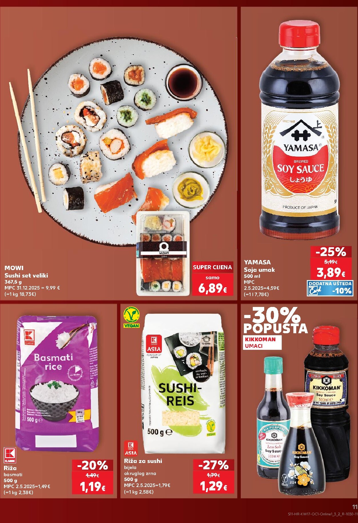 kaufland - Aktualni Kaufland - Želiš još bogatiju ponudu katalog vrijedi od srijede 22.04.2026 do utorka 28.04.2026 - page: 11