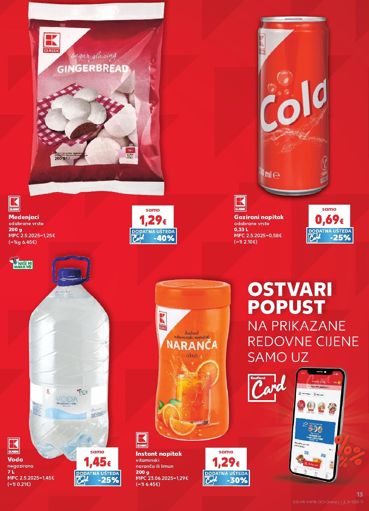 kaufland - Kaufland - Ti si naš broj 1 letak za sljedeći tjedan od srijede 29.04.2026 do utorka 05.05.2026 - page: 13