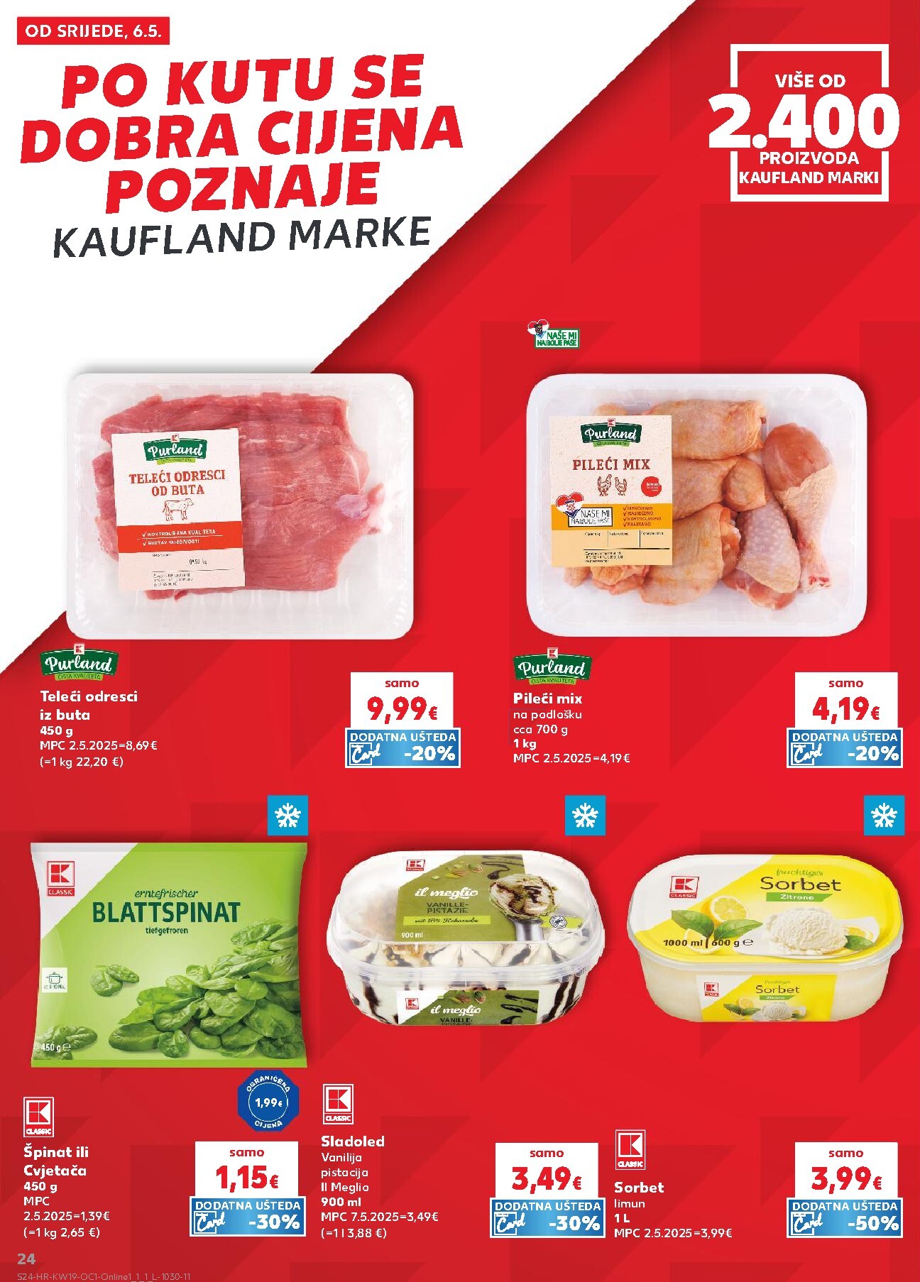 kaufland - Kaufland - Ti si naš broj 1 letak za sljedeći tjedan od srijede 06.05.2026 do utorka 12.05.2026 - page: 24