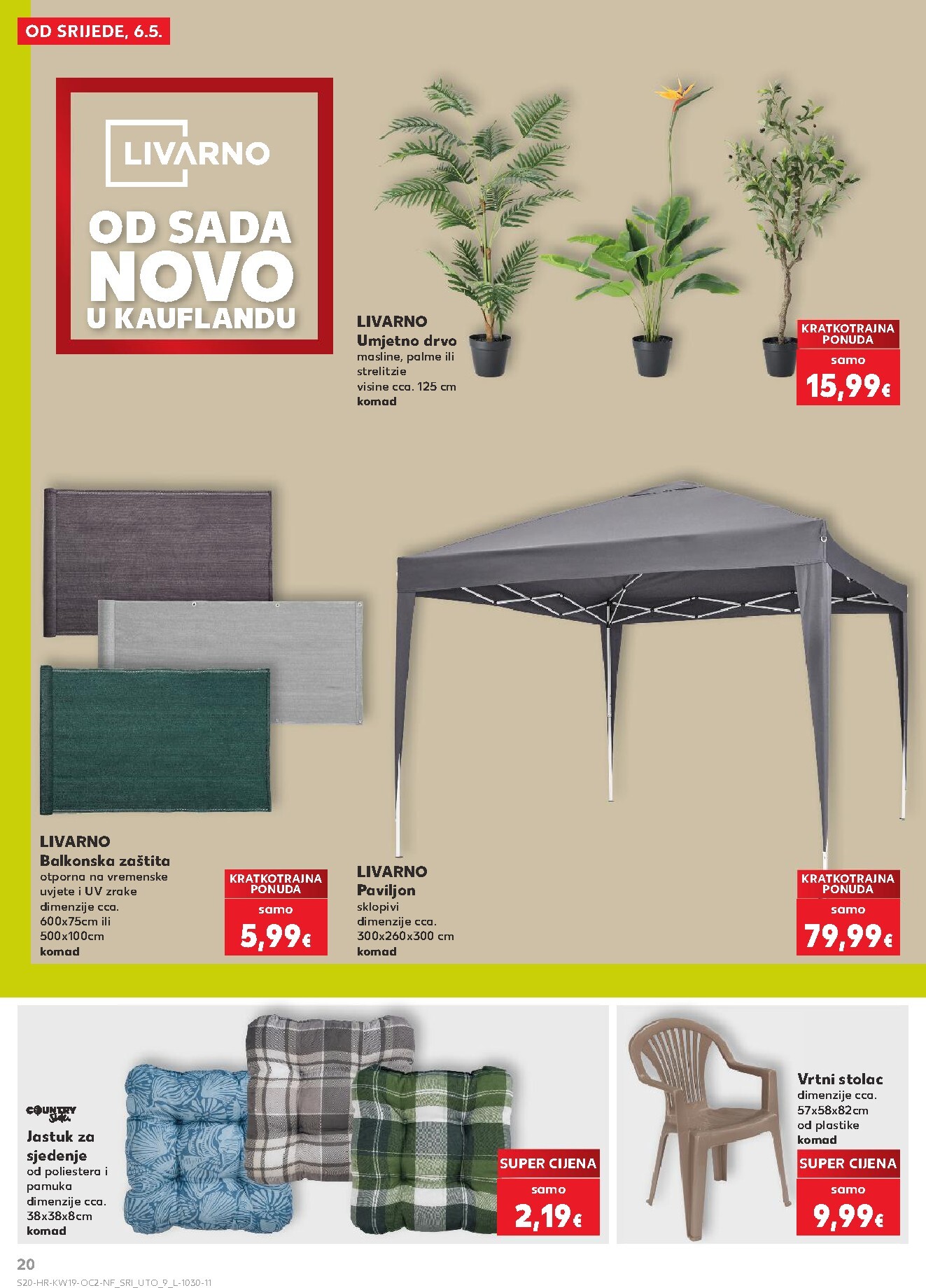 kaufland - Kaufland - Neprehrambenih proizvoda letak za sljedeći tjedan od srijede 06.05.2026 do utorka 12.05.2026 - page: 20
