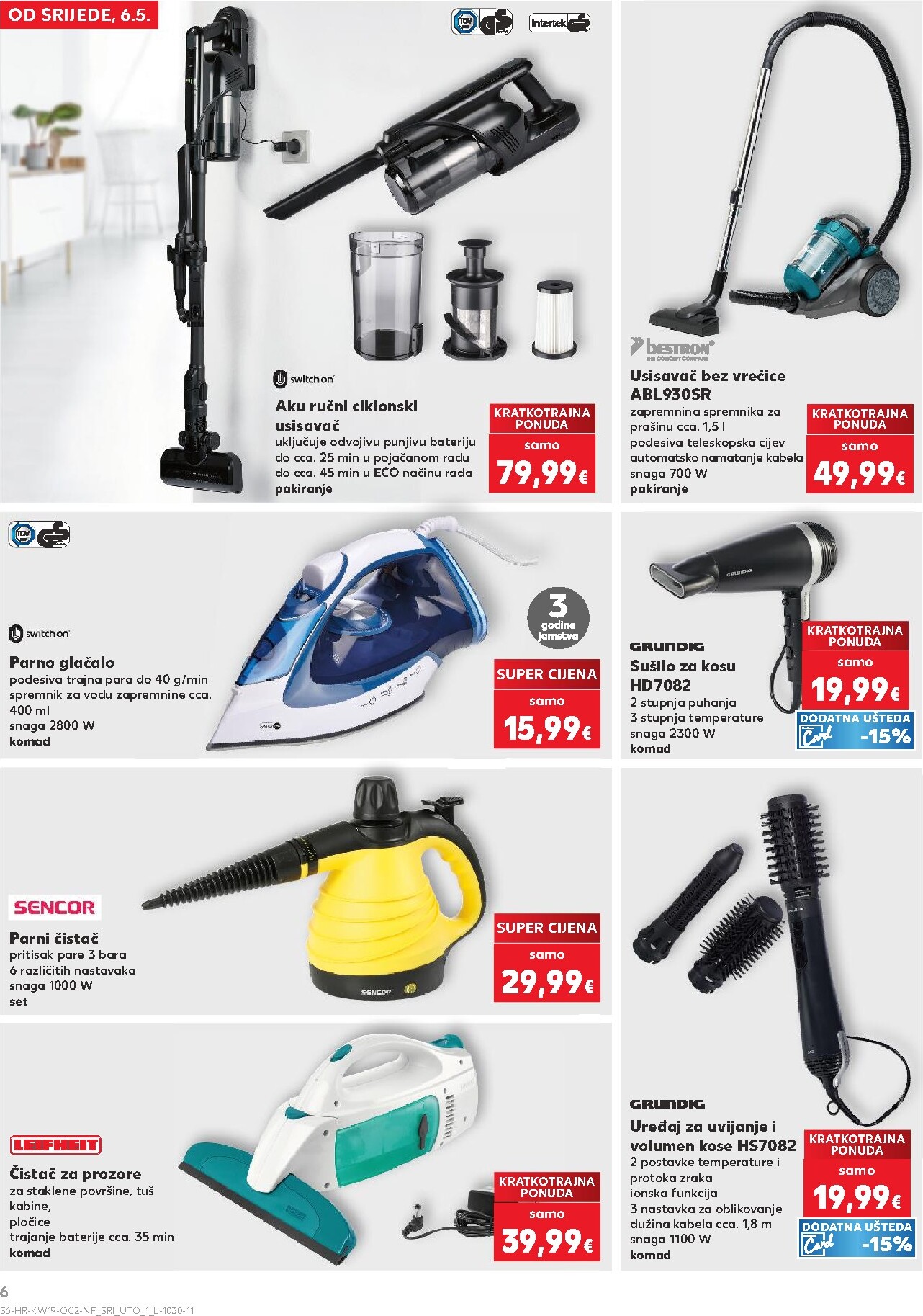 kaufland - Kaufland - Neprehrambenih proizvoda letak za sljedeći tjedan od srijede 06.05.2026 do utorka 12.05.2026 - page: 6
