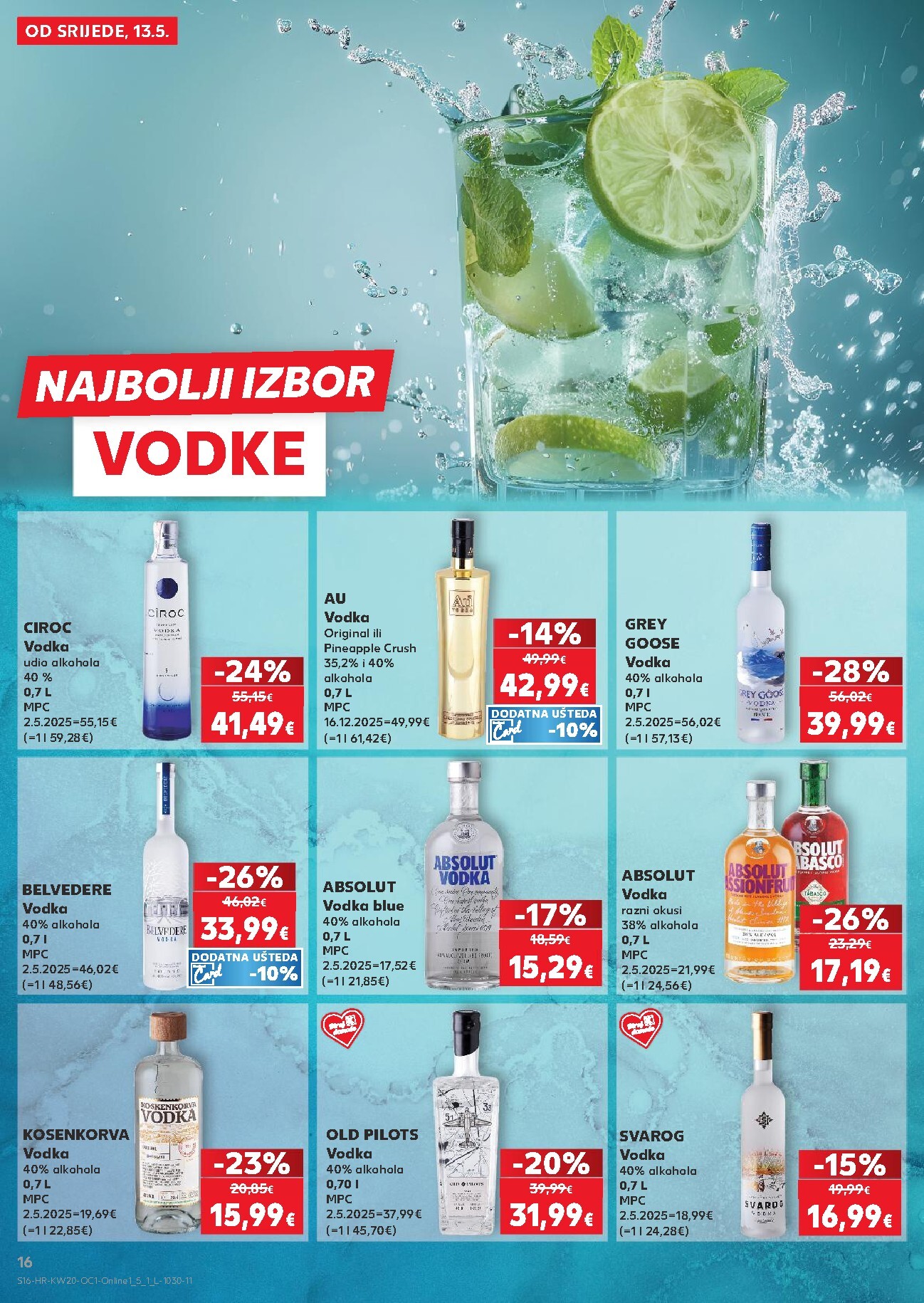 kaufland - Kaufland - Ti si naš broj 1 letak za sljedeći tjedan od srijede 13.05.2026 do utorka 19.05.2026 - page: 16