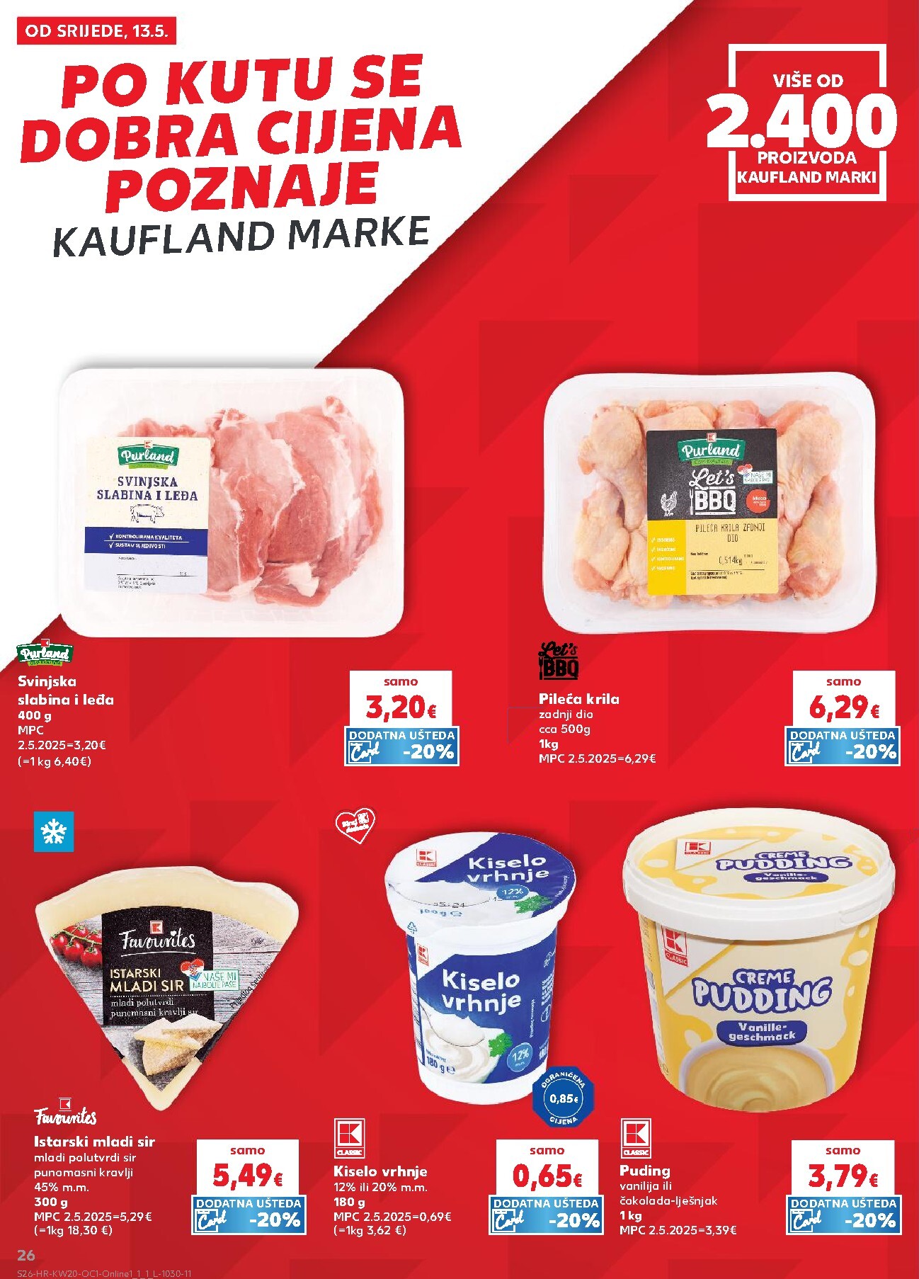 kaufland - Kaufland - Ti si naš broj 1 letak za sljedeći tjedan od srijede 13.05.2026 do utorka 19.05.2026 - page: 26