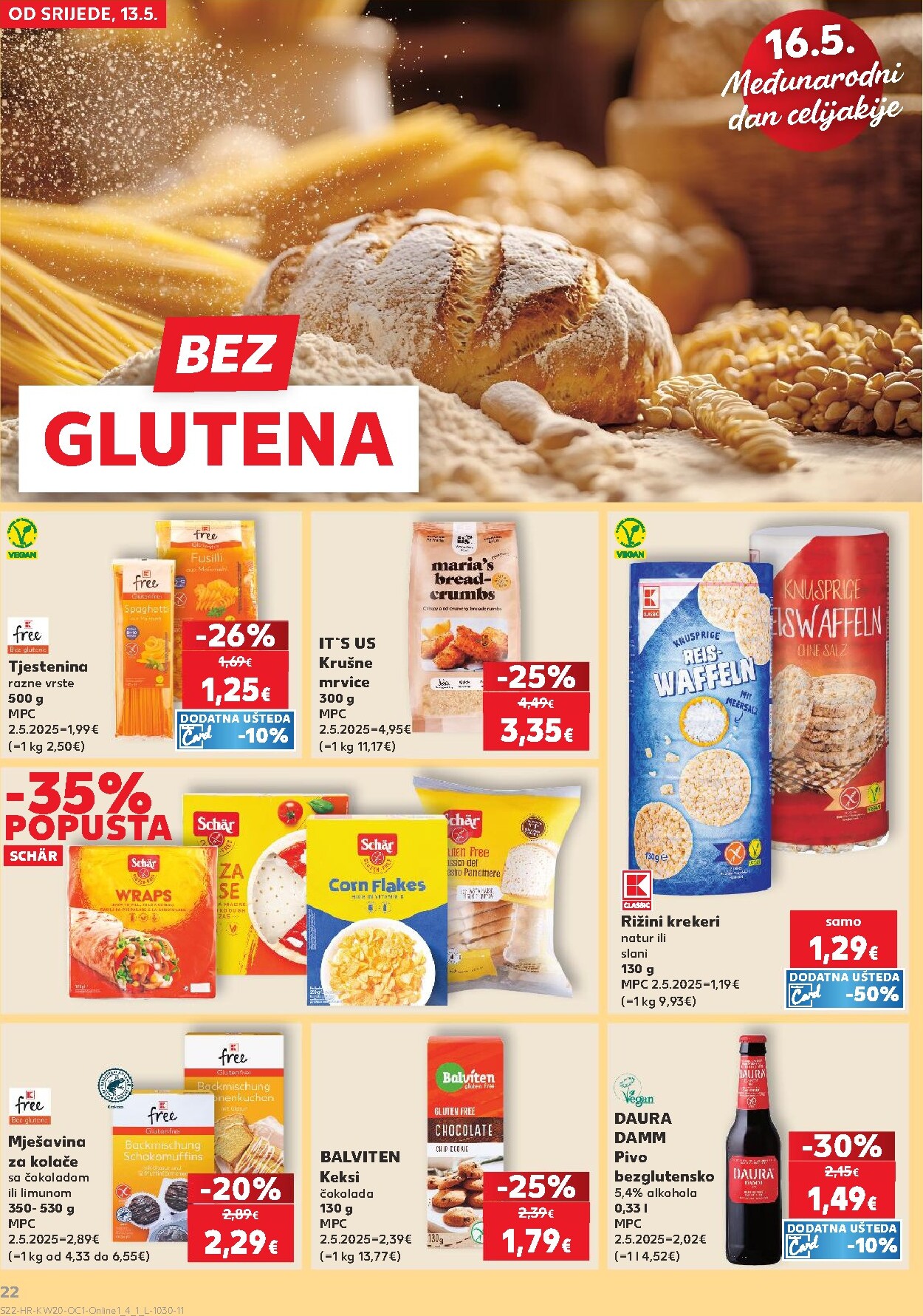 kaufland - Kaufland - Ti si naš broj 1 letak za sljedeći tjedan od srijede 13.05.2026 do utorka 19.05.2026 - page: 22