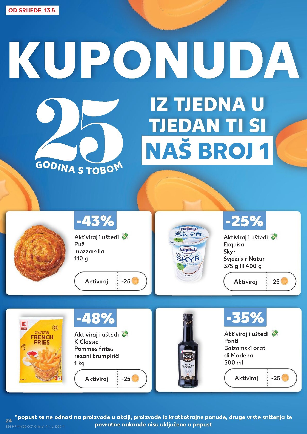 kaufland - Kaufland - Ti si naš broj 1 letak za sljedeći tjedan od srijede 13.05.2026 do utorka 19.05.2026 - page: 24