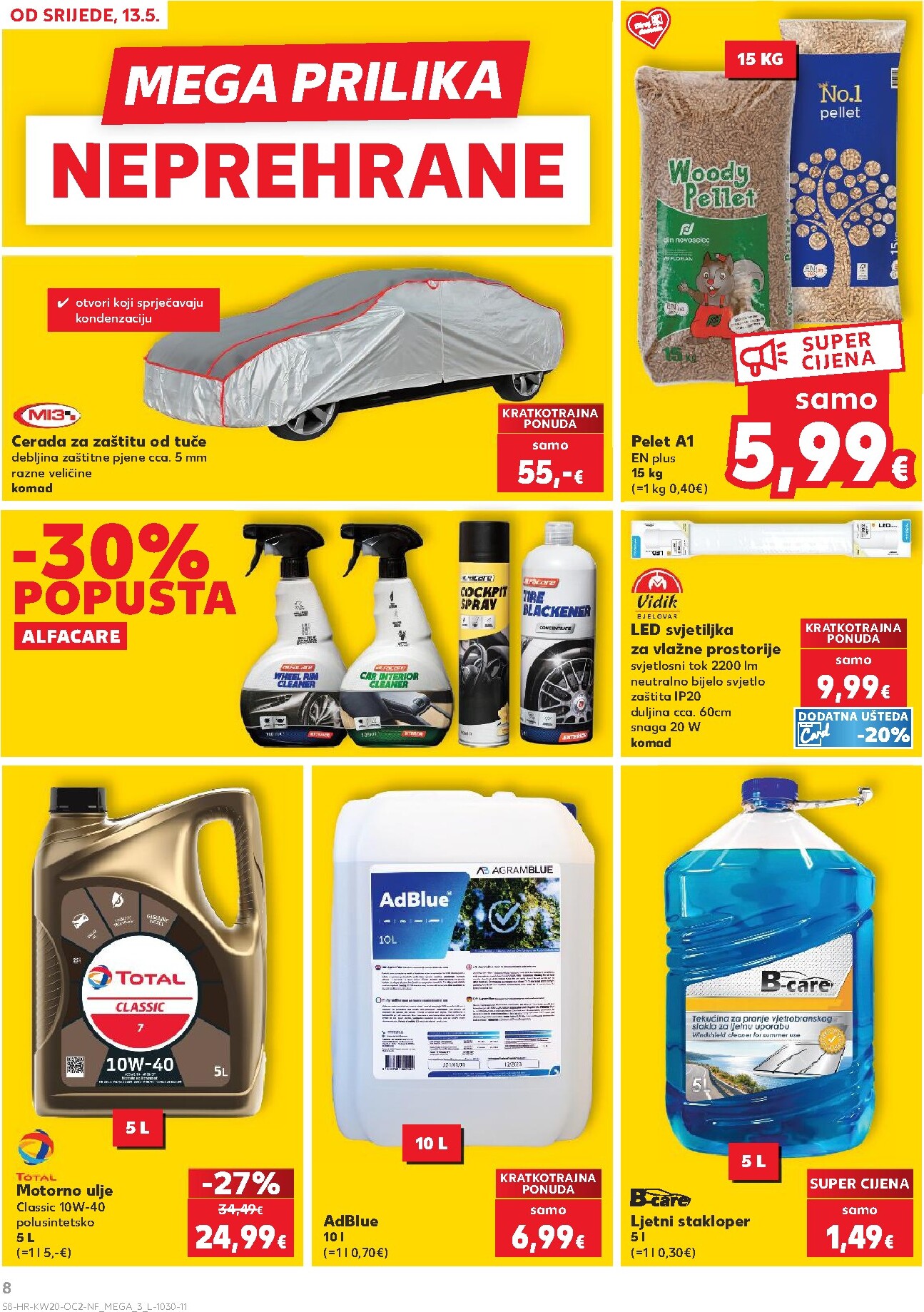 kaufland - Kaufland - Neprehrambenih proizvoda letak za sljedeći tjedan od srijede 13.05.2026 do utorka 19.05.2026 - page: 8