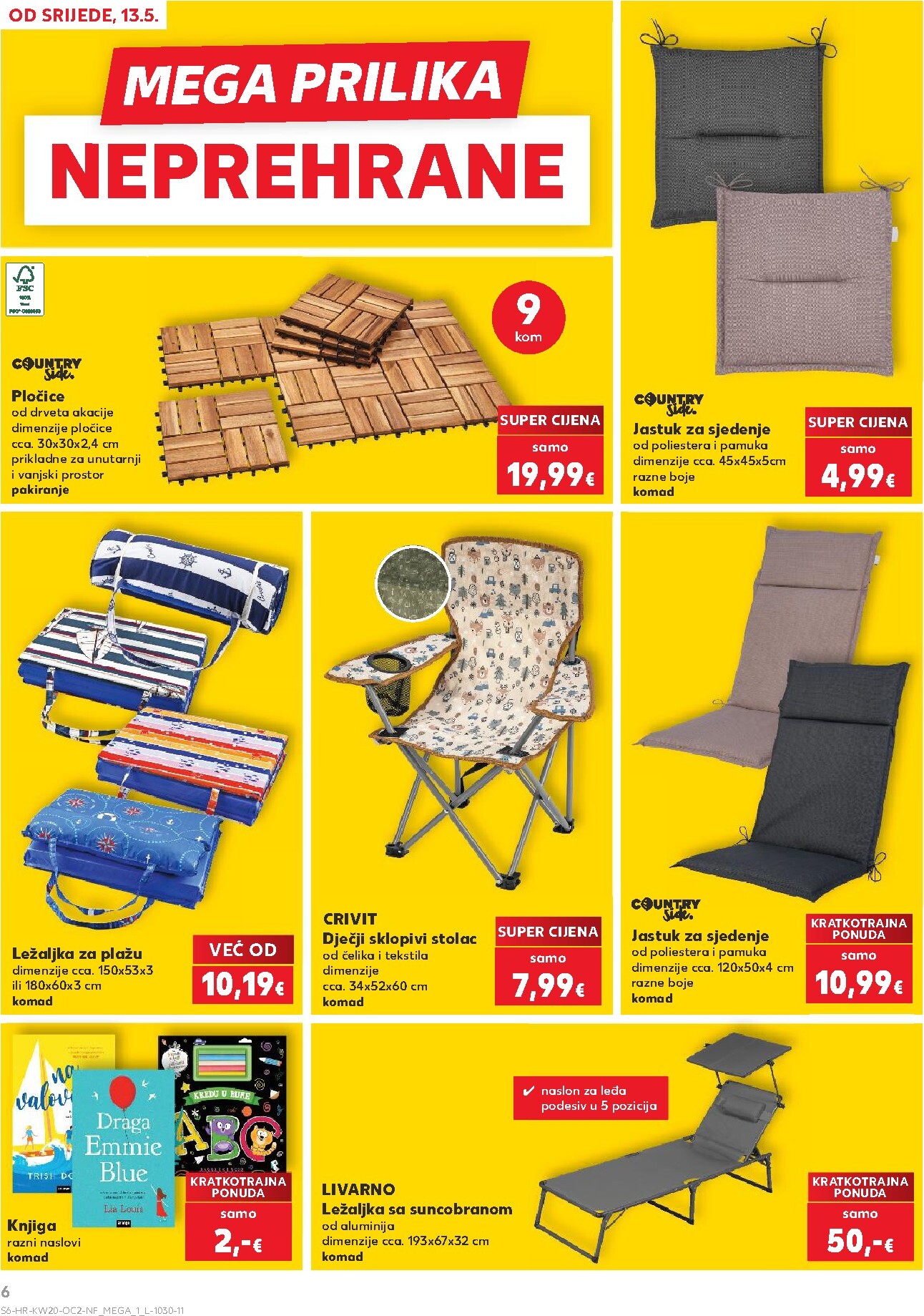 kaufland - Kaufland - Neprehrambenih proizvoda letak za sljedeći tjedan od srijede 13.05.2026 do utorka 19.05.2026 - page: 6