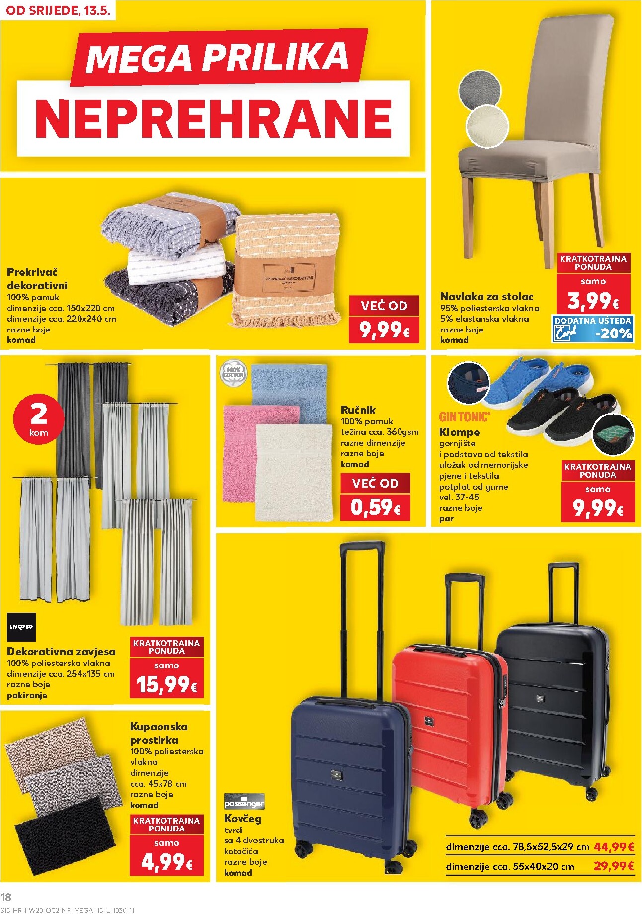 kaufland - Kaufland - Neprehrambenih proizvoda letak za sljedeći tjedan od srijede 13.05.2026 do utorka 19.05.2026 - page: 18