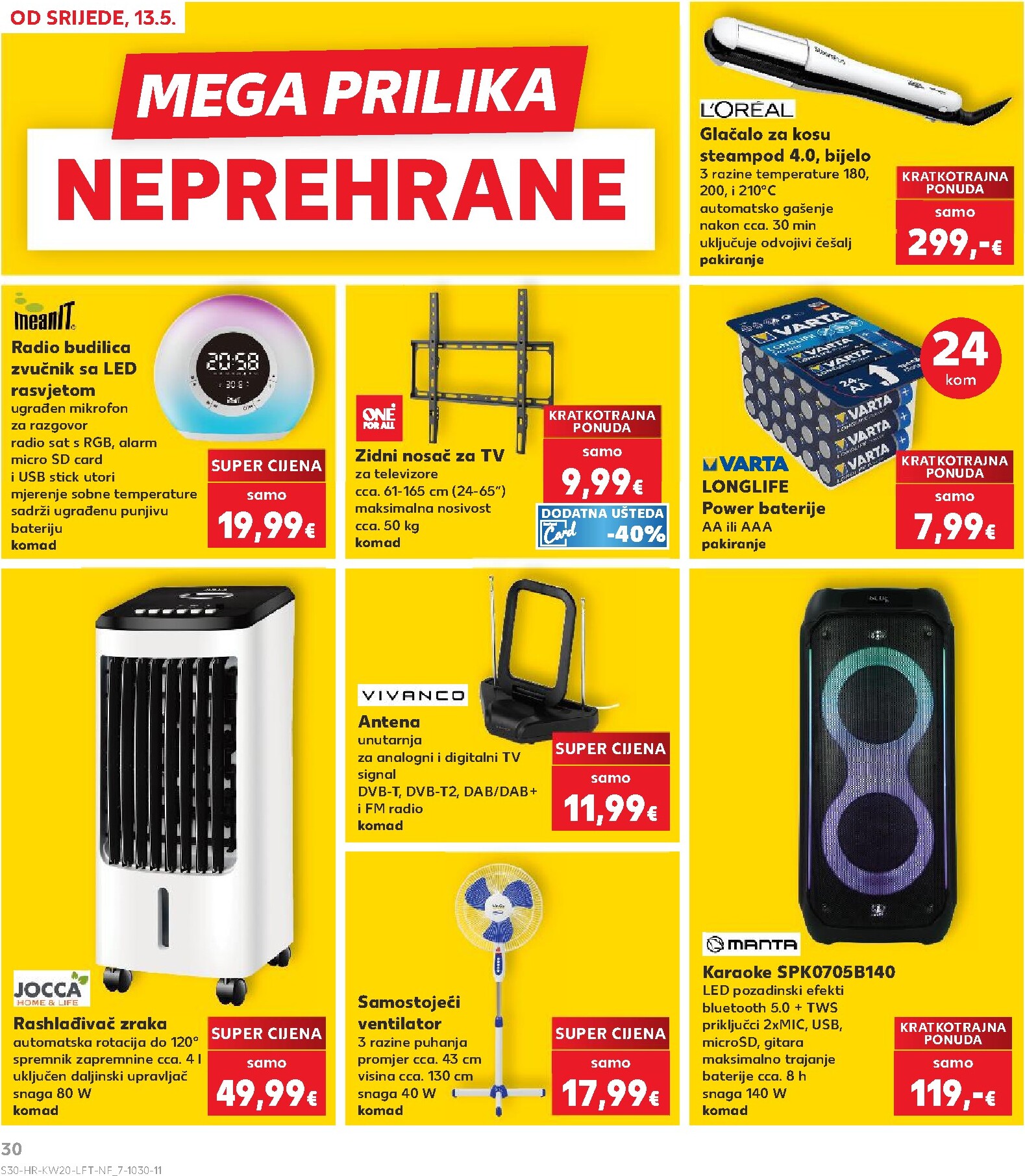 kaufland - Kaufland letak za sljedeći tjedan od srijede 13.05.2026 do utorka 19.05.2026 - page: 30