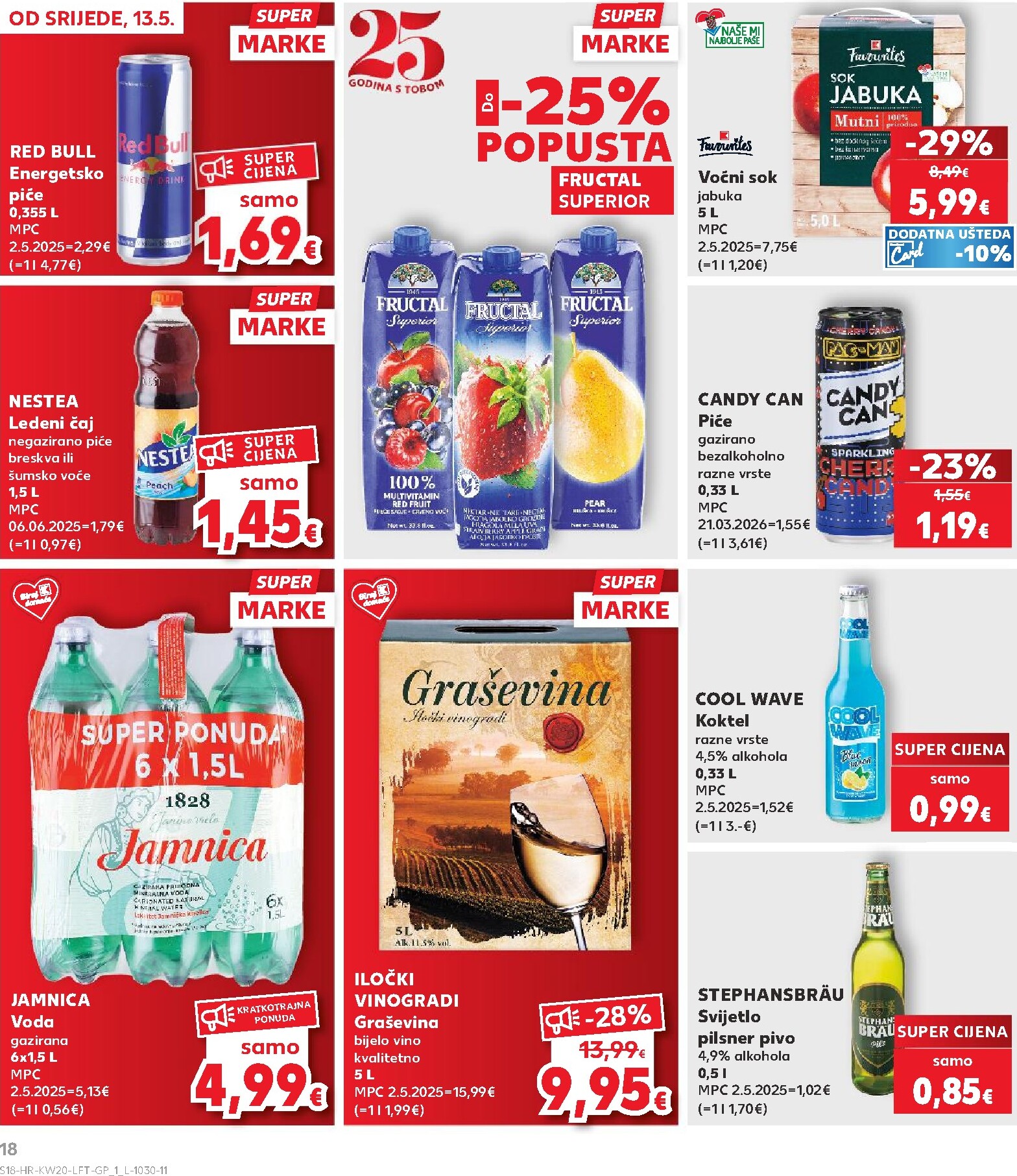 kaufland - Kaufland letak za sljedeći tjedan od srijede 13.05.2026 do utorka 19.05.2026 - page: 18