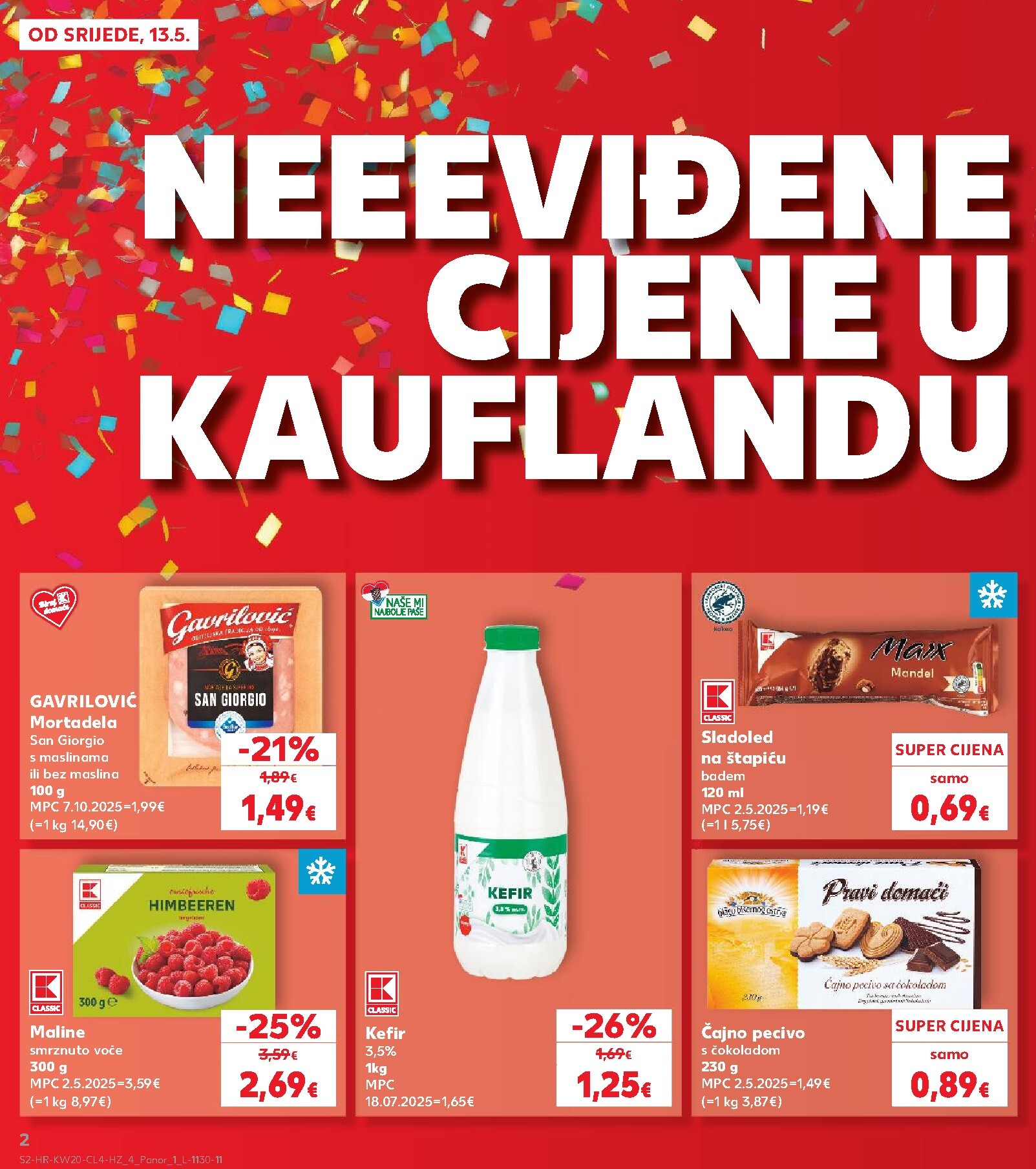 kaufland - Kaufland - Cijene letak za sljedeći tjedan od srijede 13.05.2026 do utorka 19.05.2026 - page: 2