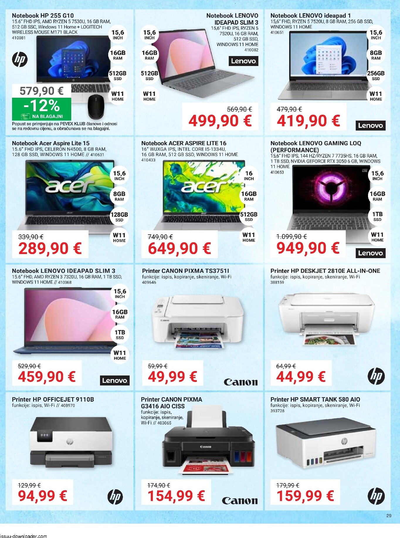 pevex - Aktualni katalog Pevex od četvrtka, 28.05.2026 do ponedjeljka, 22.06.2026 - page: 29