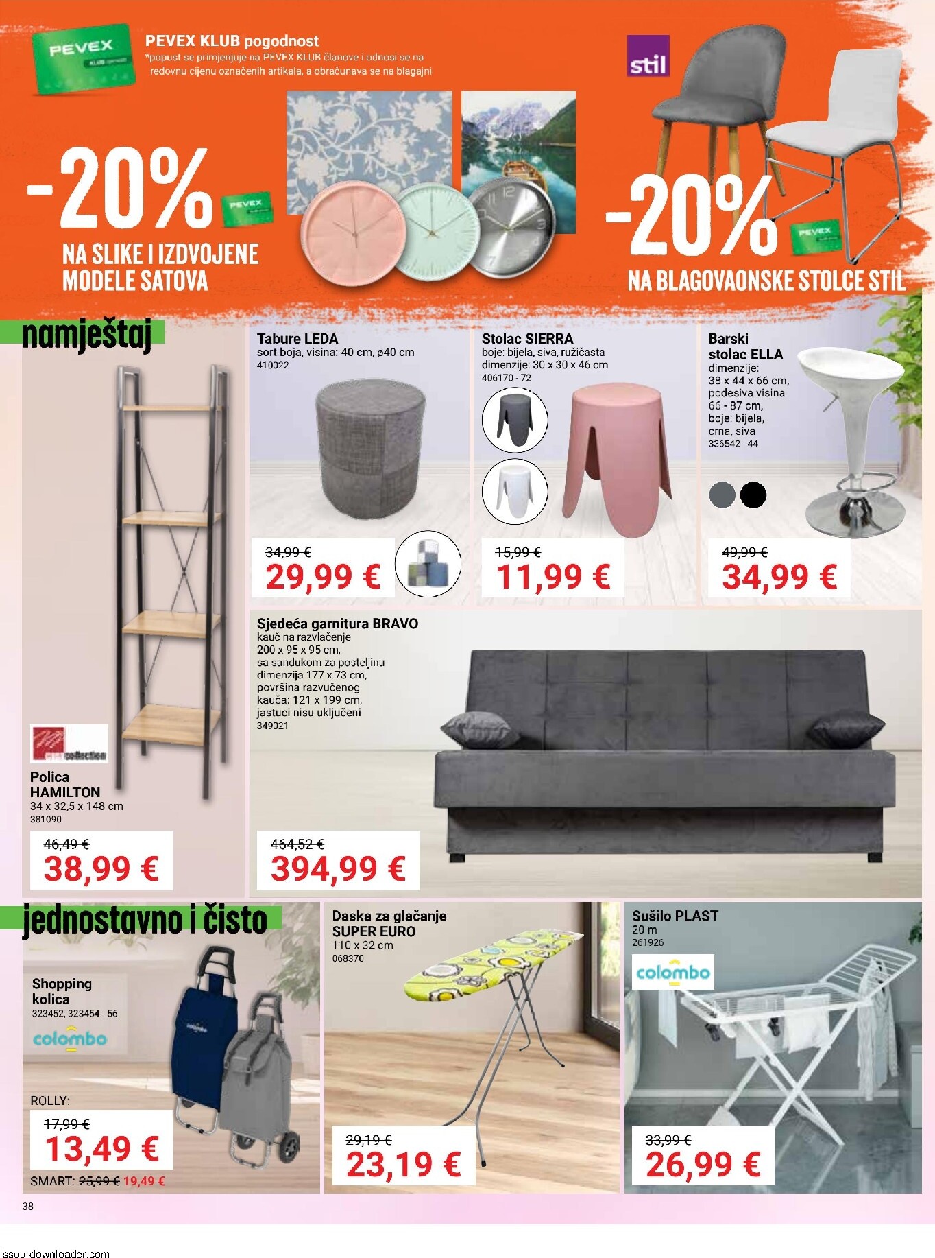pevex - Aktualni katalog Pevex od četvrtka, 28.05.2026 do ponedjeljka, 22.06.2026 - page: 38