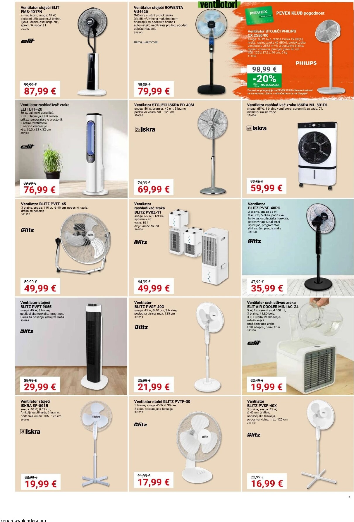 pevex - Aktualni katalog Pevex - Kućanstvo od četvrtka, 28.05.2026 do ponedjeljka, 22.06.2026 - page: 3