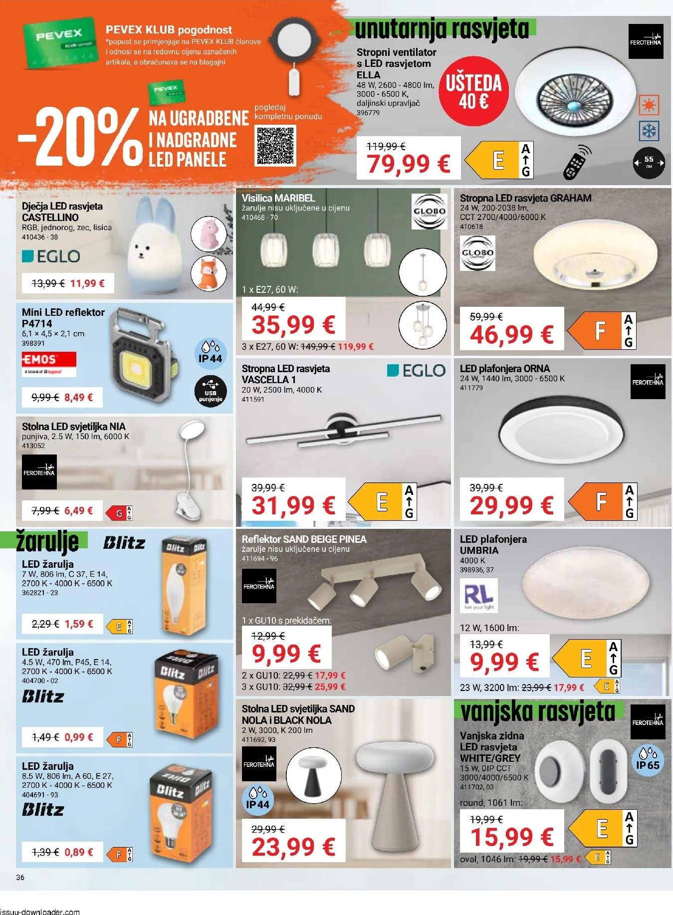 pevex - Aktualni katalog Pevex od četvrtka, 27.08.2026 do ponedjeljka, 21.09.2026 - page: 36