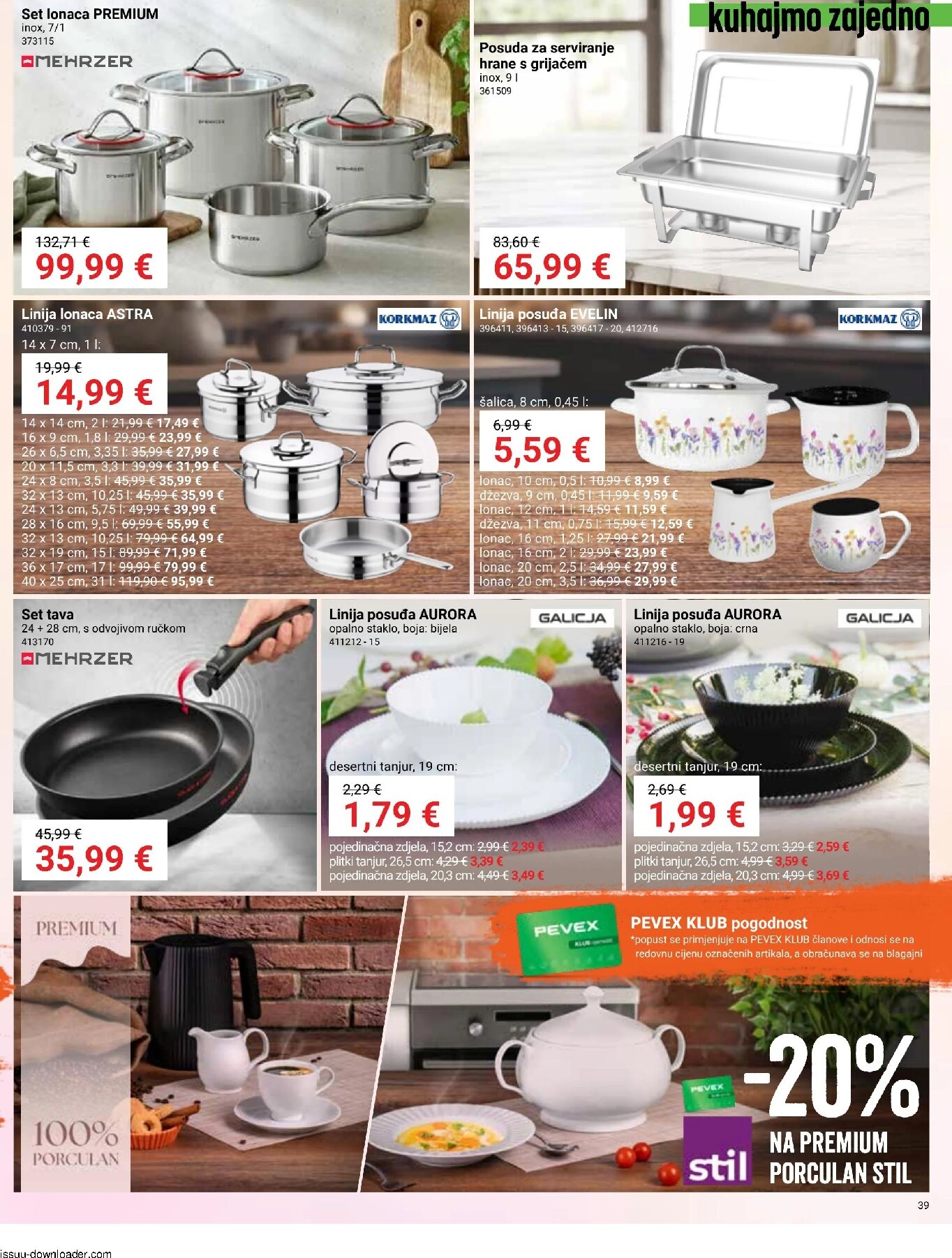 pevex - Aktualni katalog Pevex od četvrtka, 27.08.2026 do ponedjeljka, 21.09.2026 - page: 39