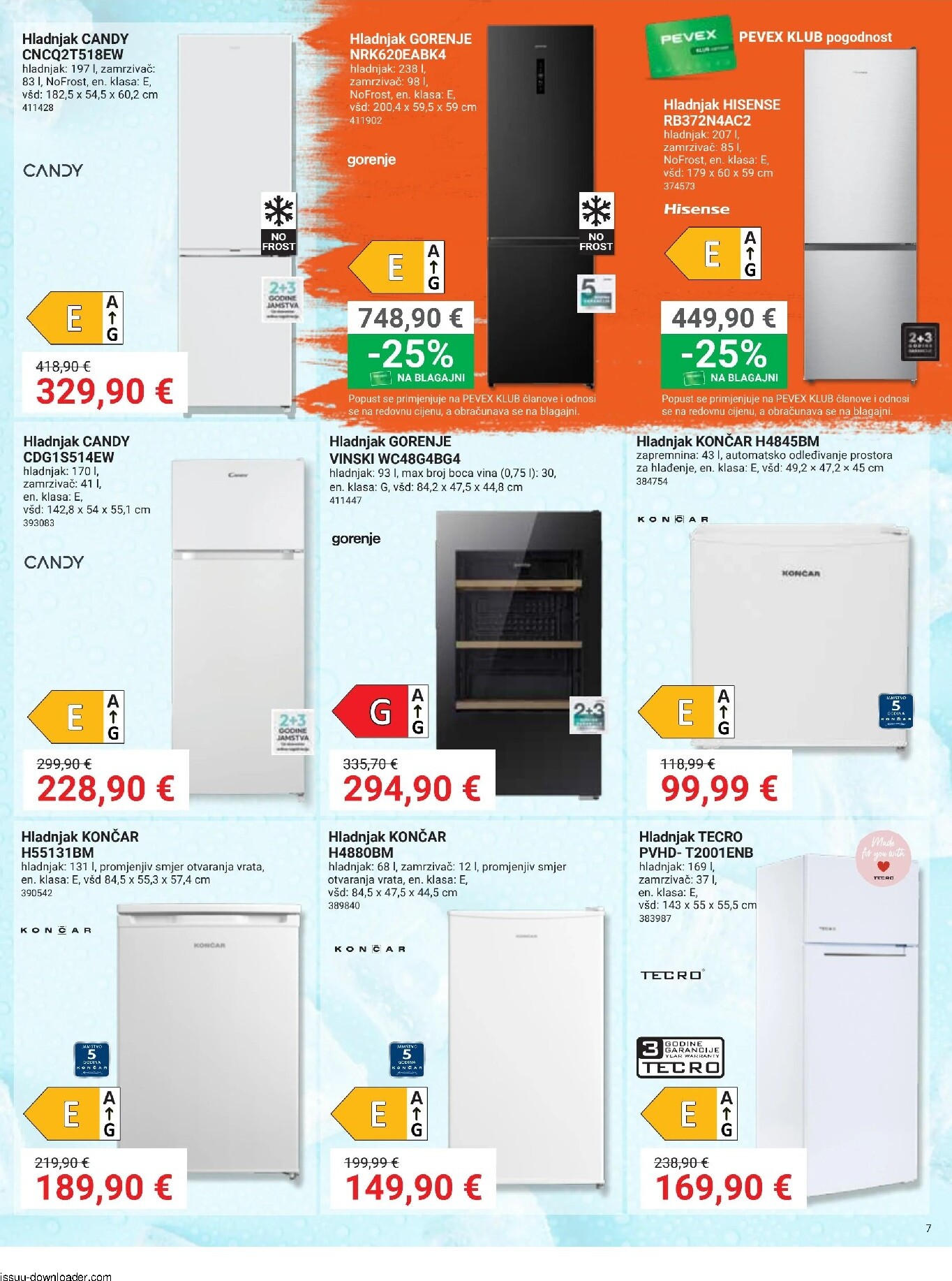 pevex - Aktualni katalog Pevex od četvrtka, 27.08.2026 do ponedjeljka, 21.09.2026 - page: 7