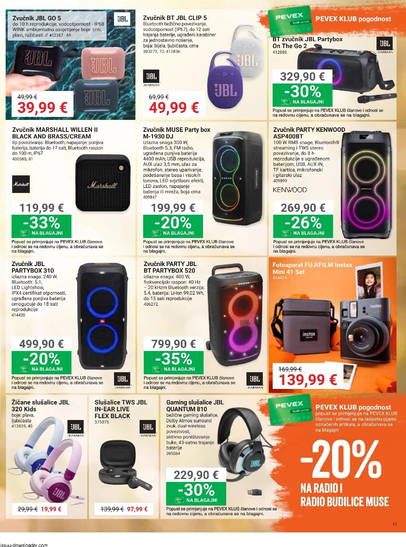 pevex - Aktualni katalog Pevex od četvrtka, 27.08.2026 do ponedjeljka, 21.09.2026 - page: 11