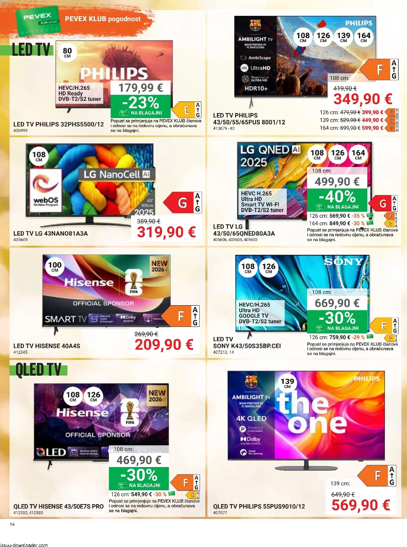 pevex - Aktualni katalog Pevex od četvrtka, 27.08.2026 do ponedjeljka, 21.09.2026 - page: 14
