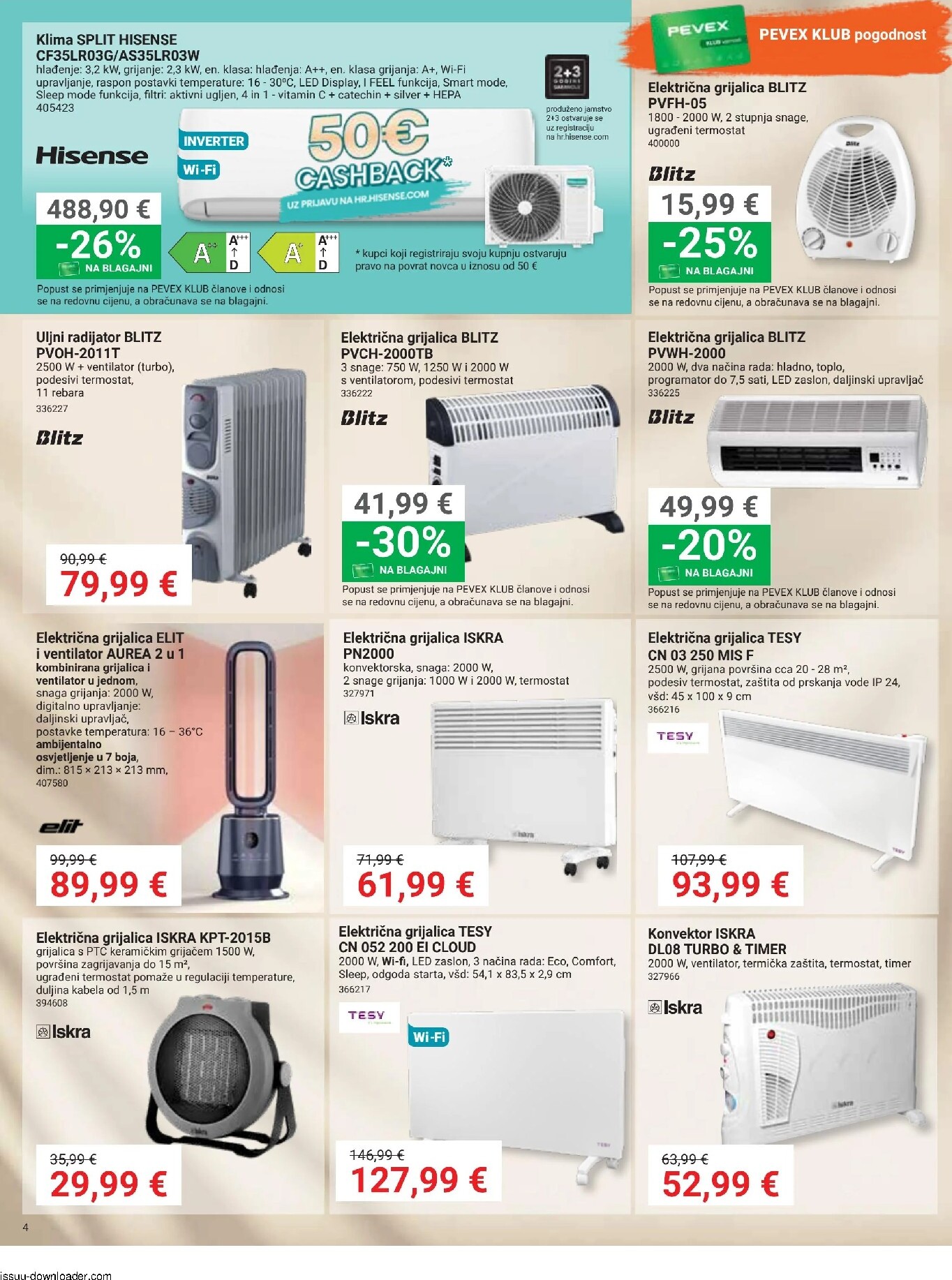pevex - Aktualni katalog Pevex od četvrtka, 27.08.2026 do ponedjeljka, 21.09.2026 - page: 4