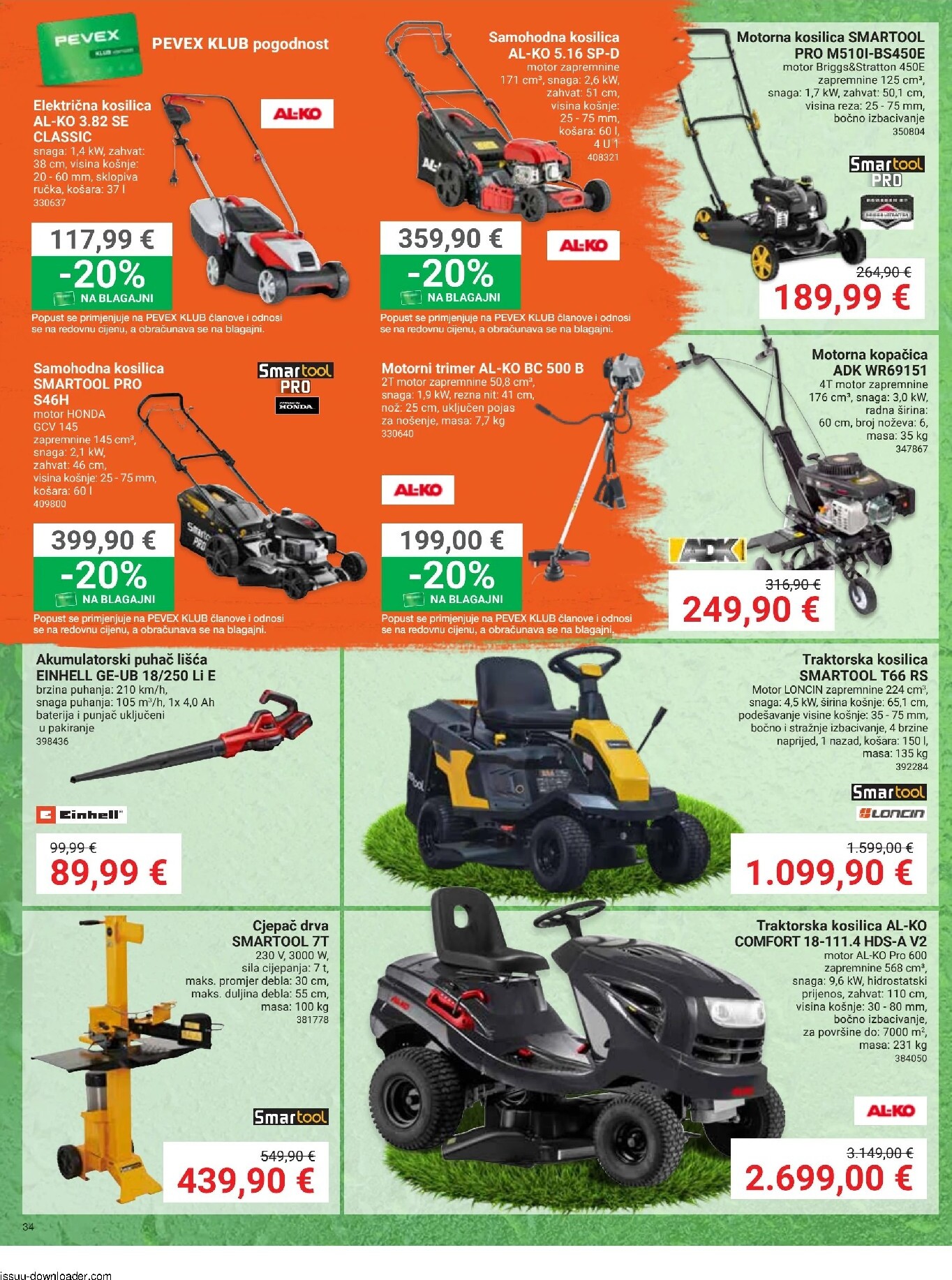 pevex - Aktualni katalog Pevex od četvrtka, 24.09.2026 do utorka, 20.10.2026 - page: 34