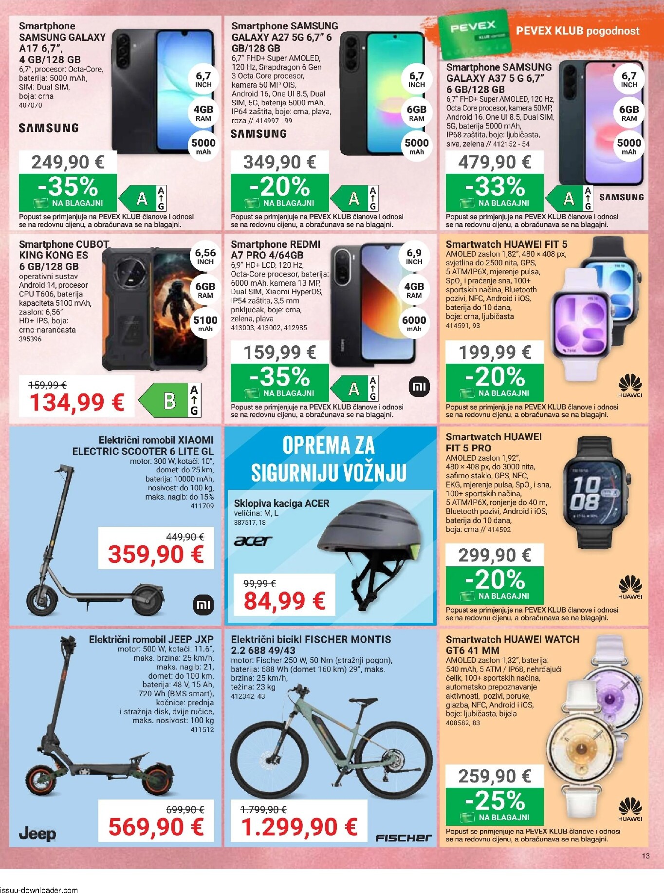 pevex - Aktualni katalog Pevex od četvrtka, 24.09.2026 do utorka, 20.10.2026 - page: 13
