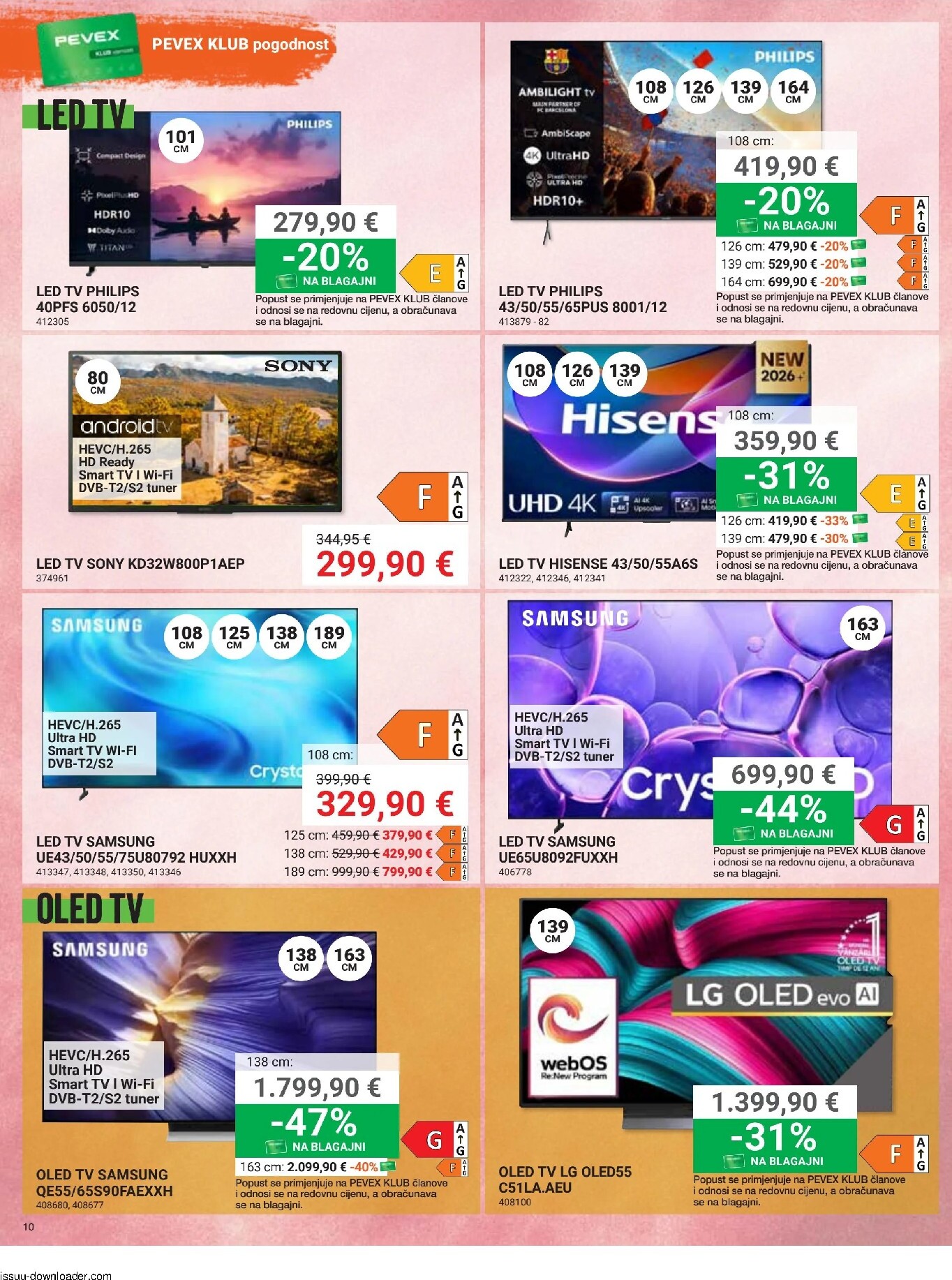 pevex - Aktualni katalog Pevex od četvrtka, 24.09.2026 do utorka, 20.10.2026 - page: 10