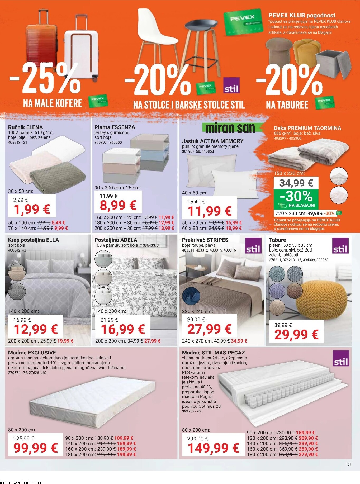 pevex - Aktualni katalog Pevex od četvrtka, 24.09.2026 do utorka, 20.10.2026 - page: 31