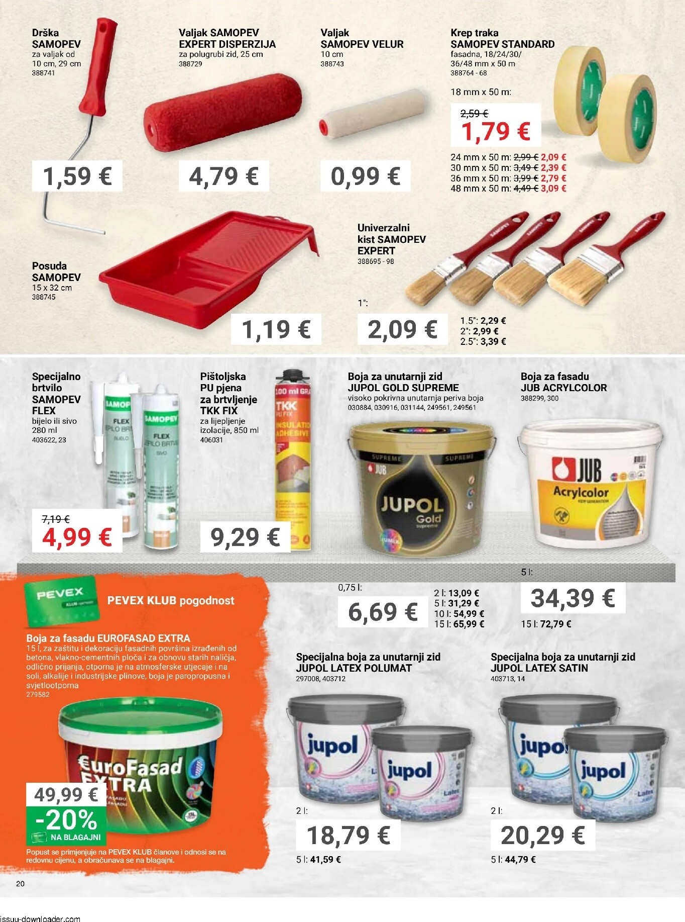 pevex - Aktualni katalog Pevex od četvrtka, 24.09.2026 do utorka, 20.10.2026 - page: 20