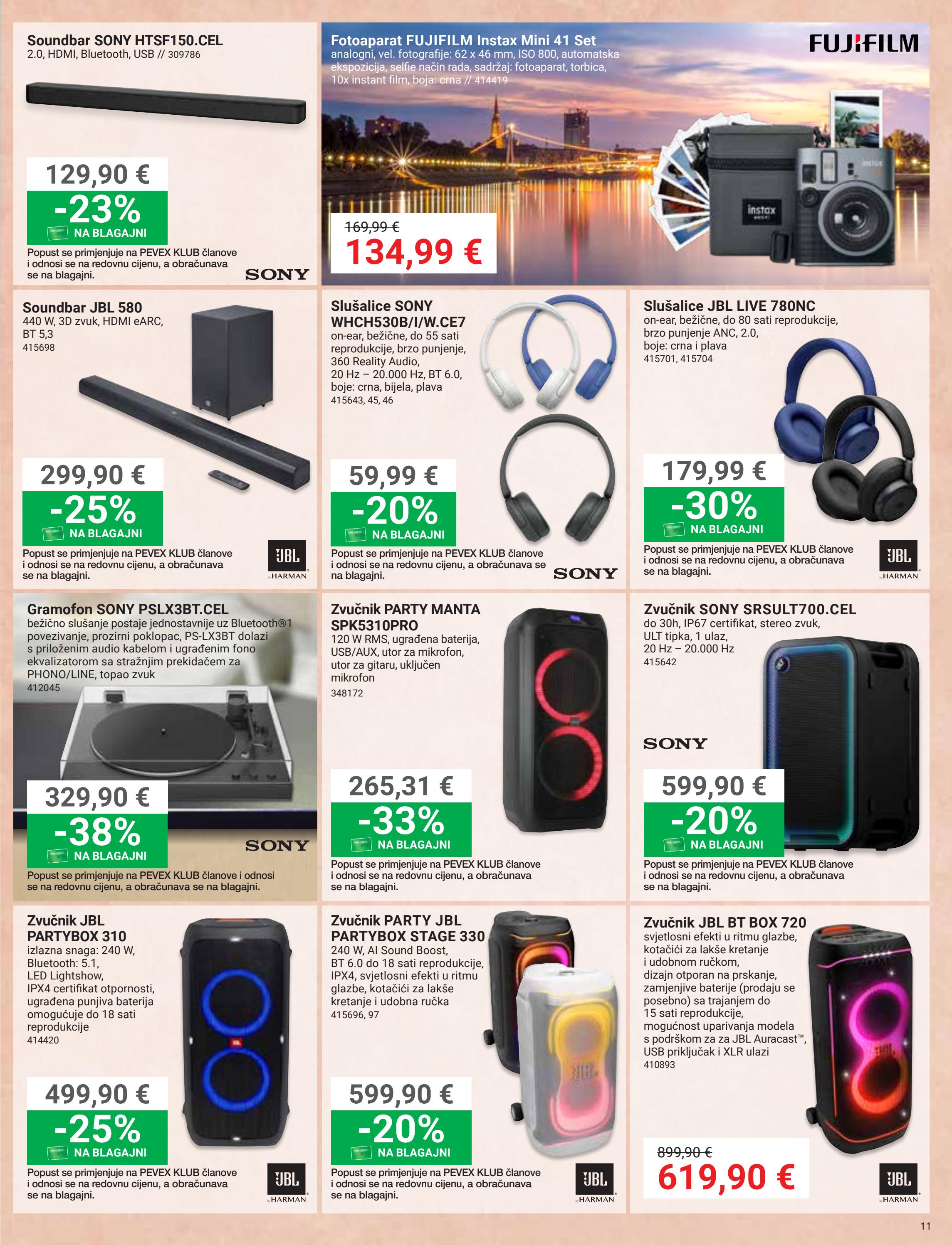 pevex - Aktualni katalog Pevex od četvrtka, 22.10.2026 do utorka, 17.11.2026 - page: 11