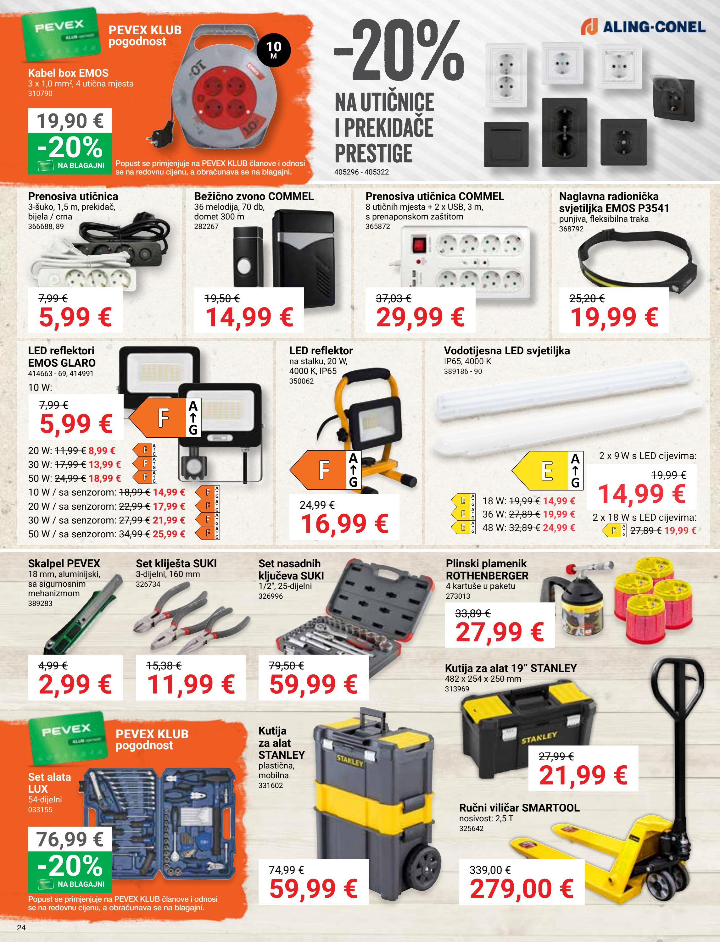 pevex - Aktualni katalog Pevex od četvrtka, 22.10.2026 do utorka, 17.11.2026 - page: 24
