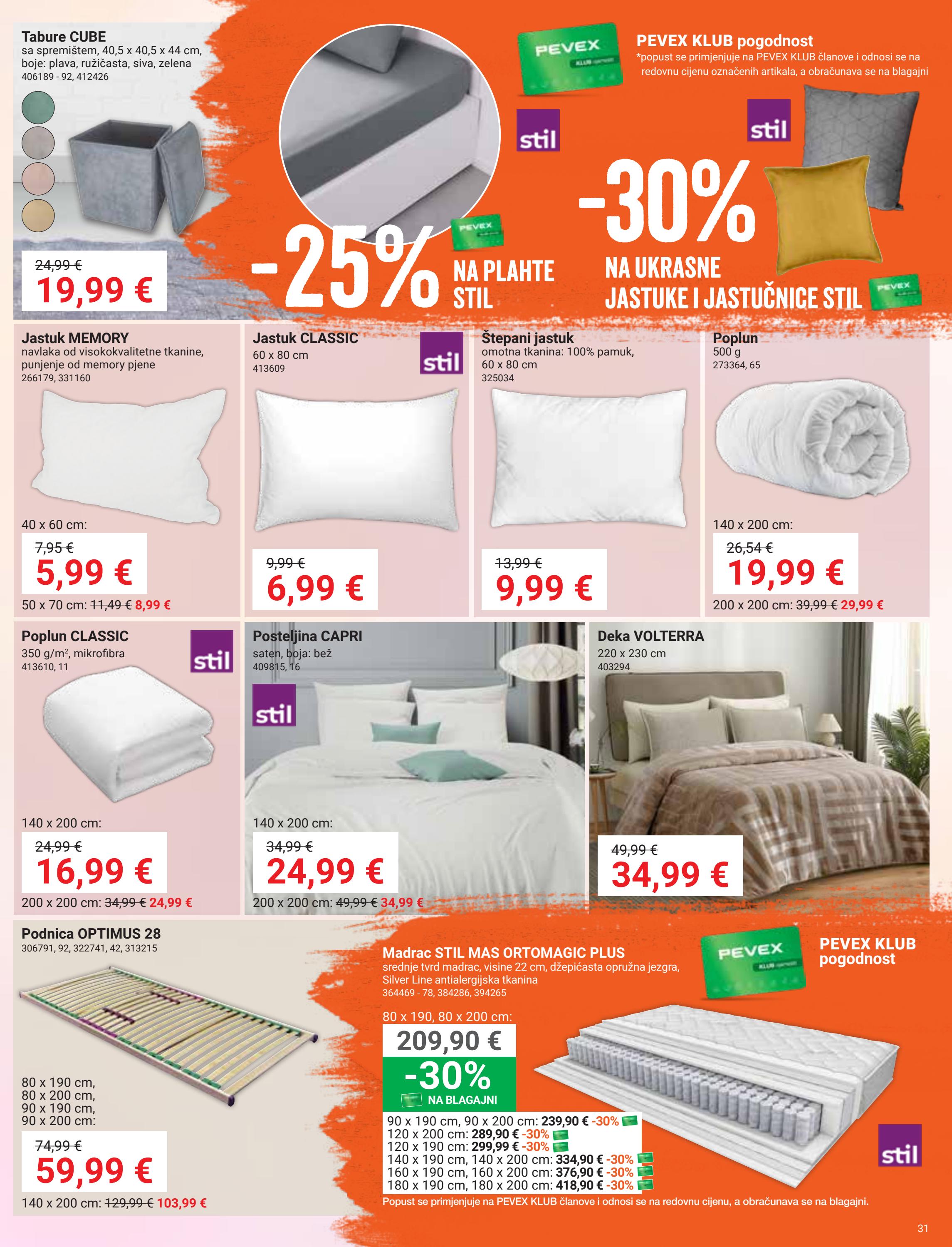 pevex - Aktualni katalog Pevex od četvrtka, 22.10.2026 do utorka, 17.11.2026 - page: 31