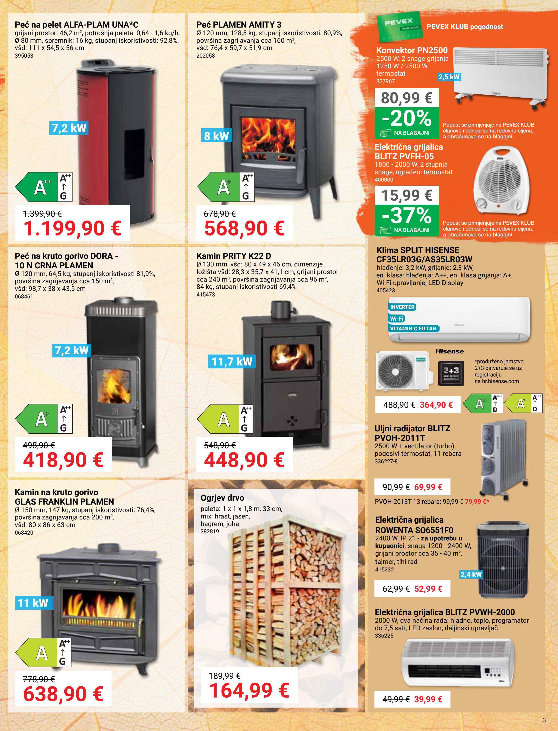 pevex - Aktualni katalog Pevex od četvrtka, 22.10.2026 do utorka, 17.11.2026 - page: 3