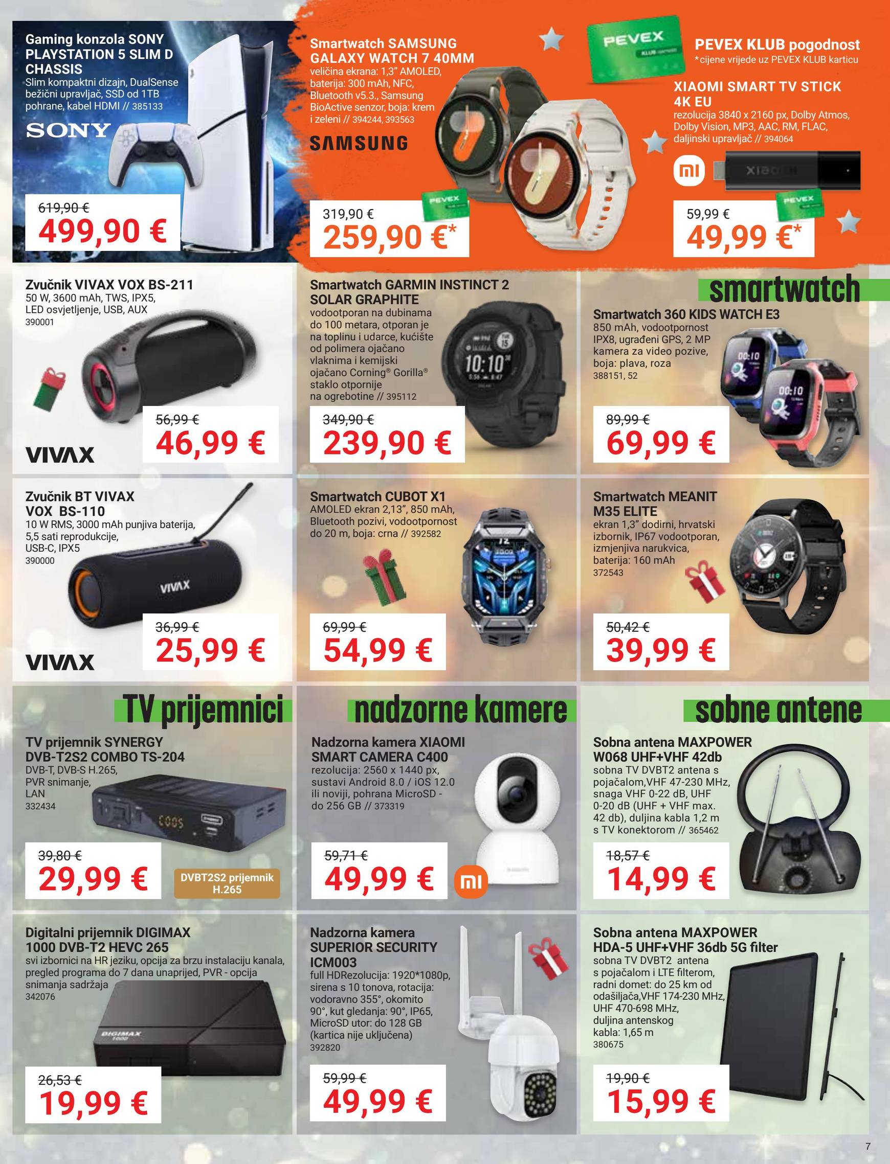 pevex - Pevex katalog vrijedi od 28.11. do 31.12. - page: 7