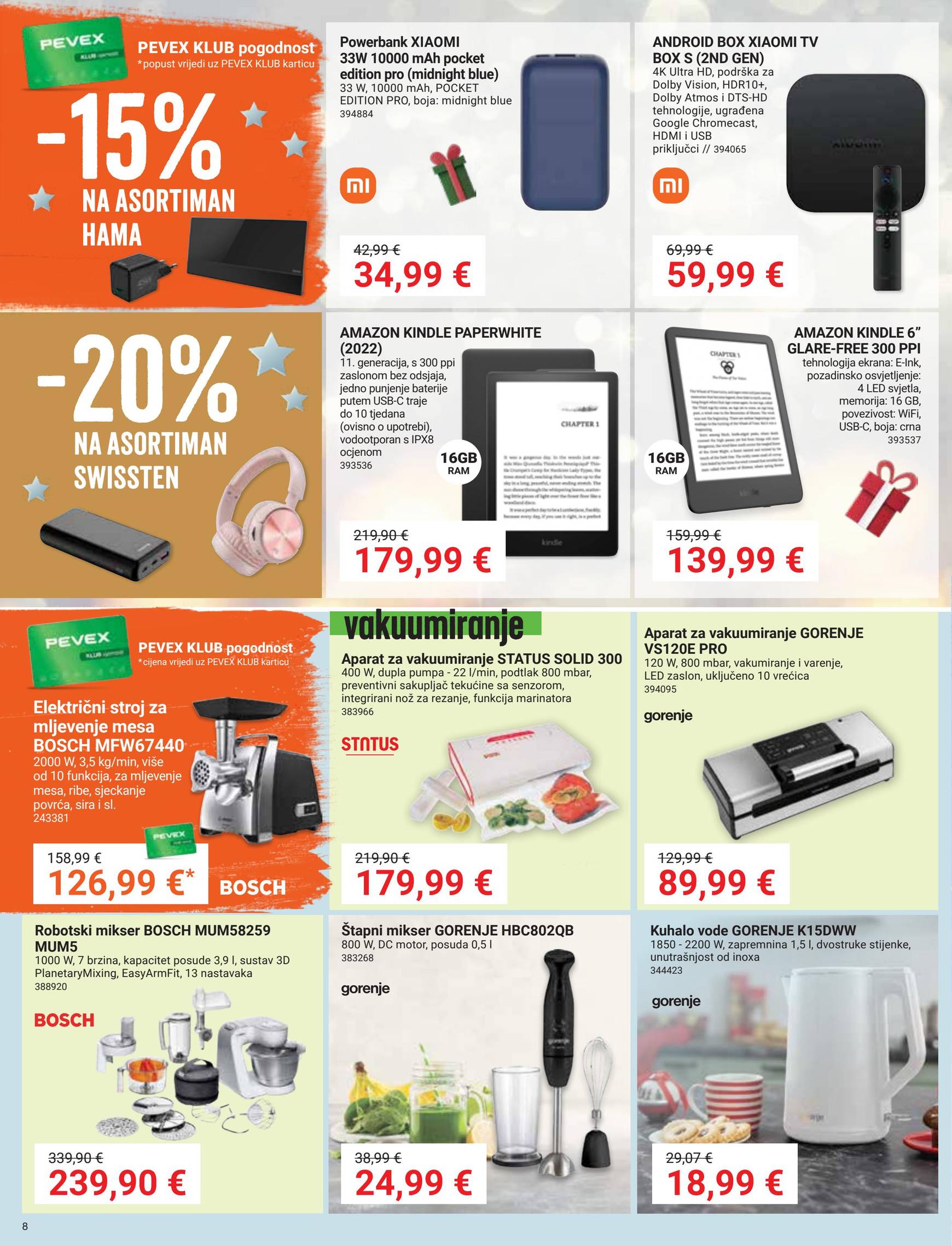 pevex - Pevex katalog vrijedi od 28.11. do 31.12. - page: 8