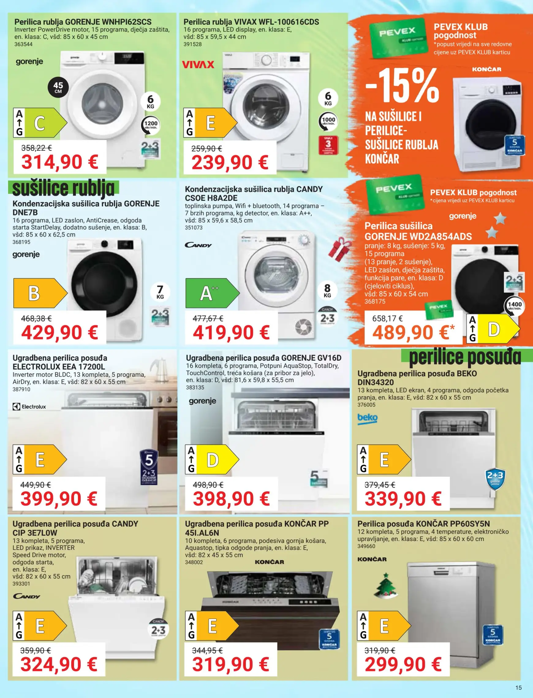 pevex - Pevex katalog vrijedi od 28.11. do 31.12. - page: 15