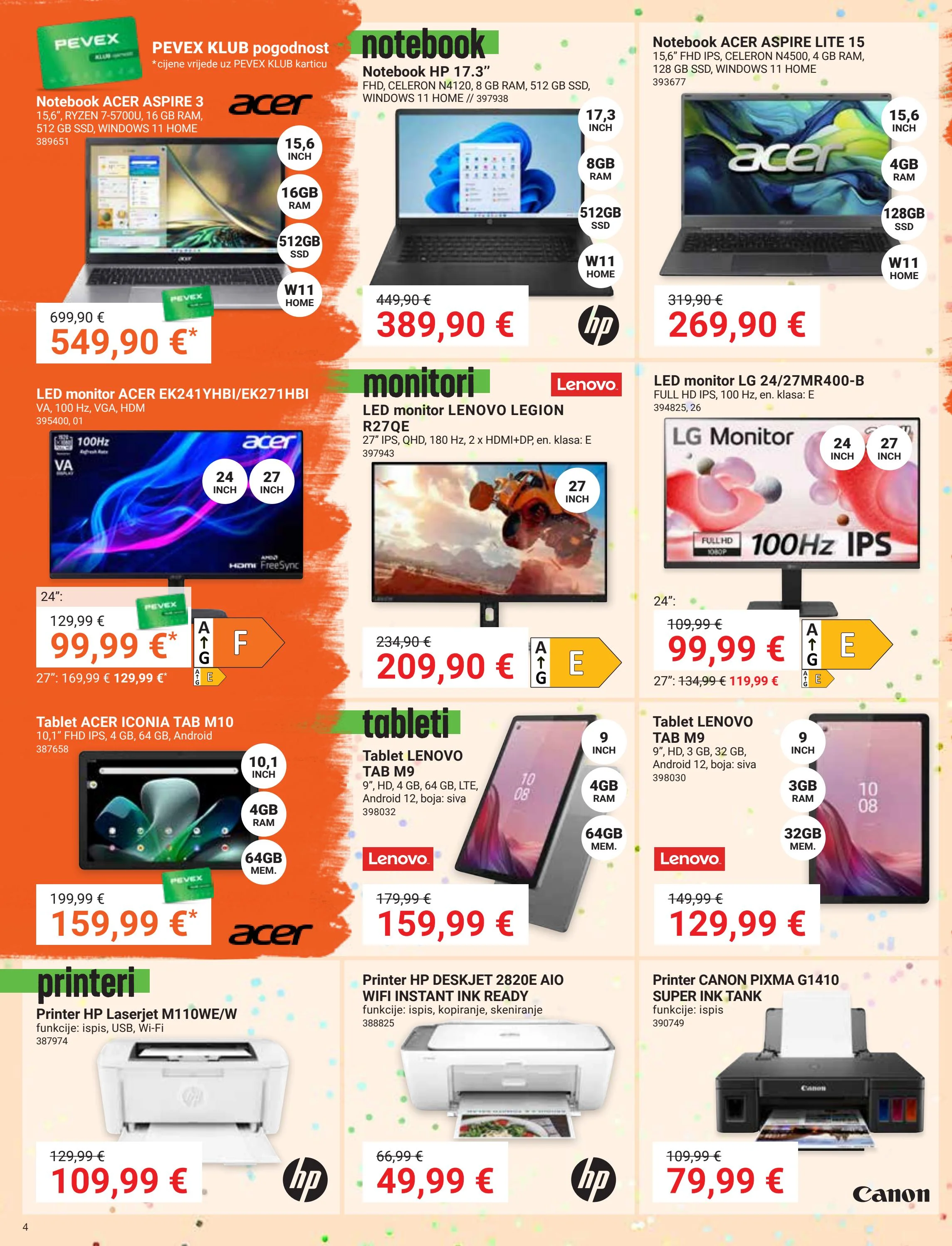 pevex - Pevex katalog vrijedi od 06.02. do 03.03. - page: 4