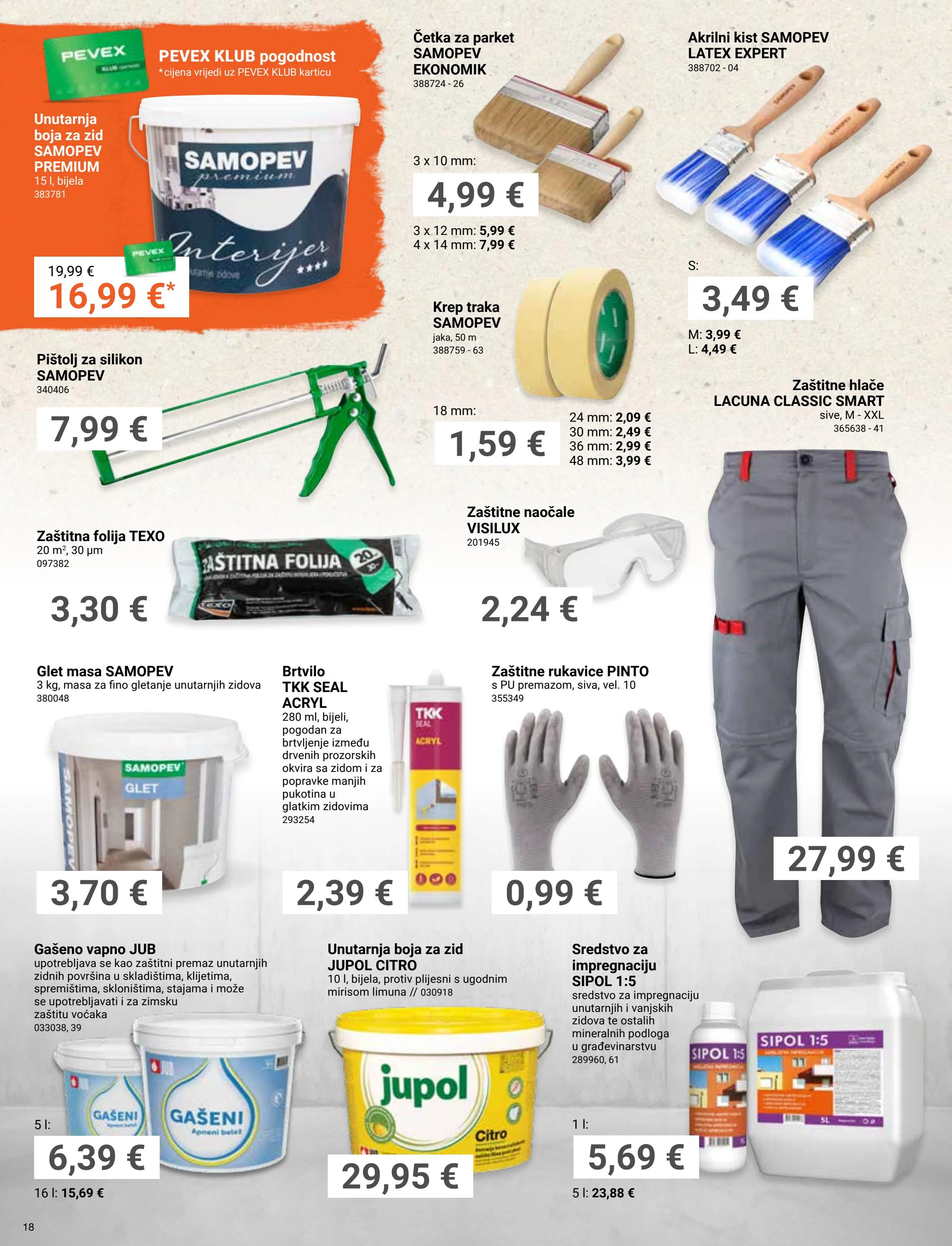 pevex - Pevex katalog vrijedi od 06.02. do 03.03. - page: 18