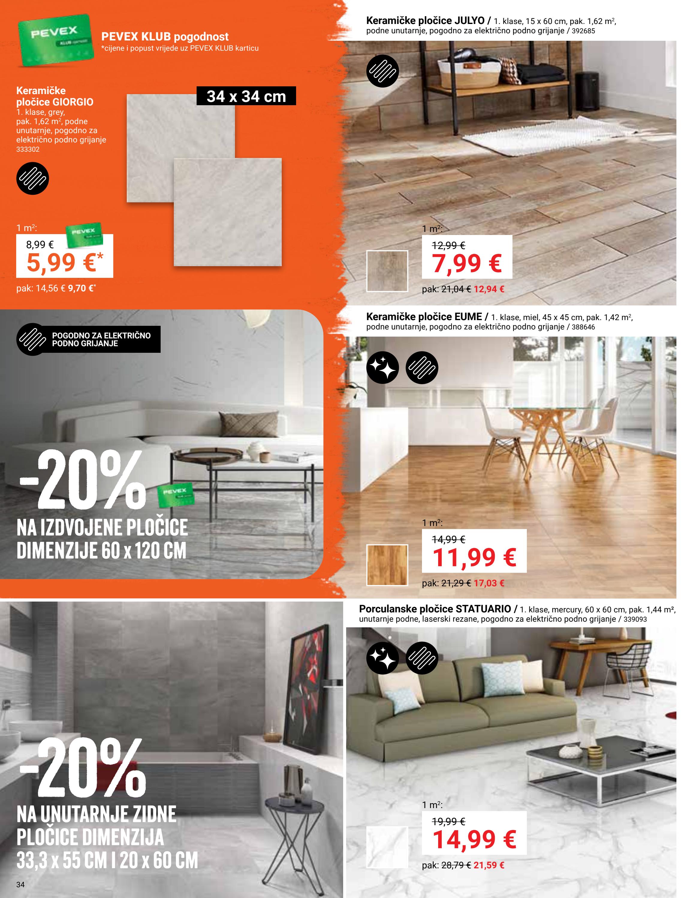 pevex - Pevex katalog vrijedi od 03.04. do 28.04. - page: 34 pevex - Pevex katalog vrijedi od 03.04. do 28.04. - page: 34