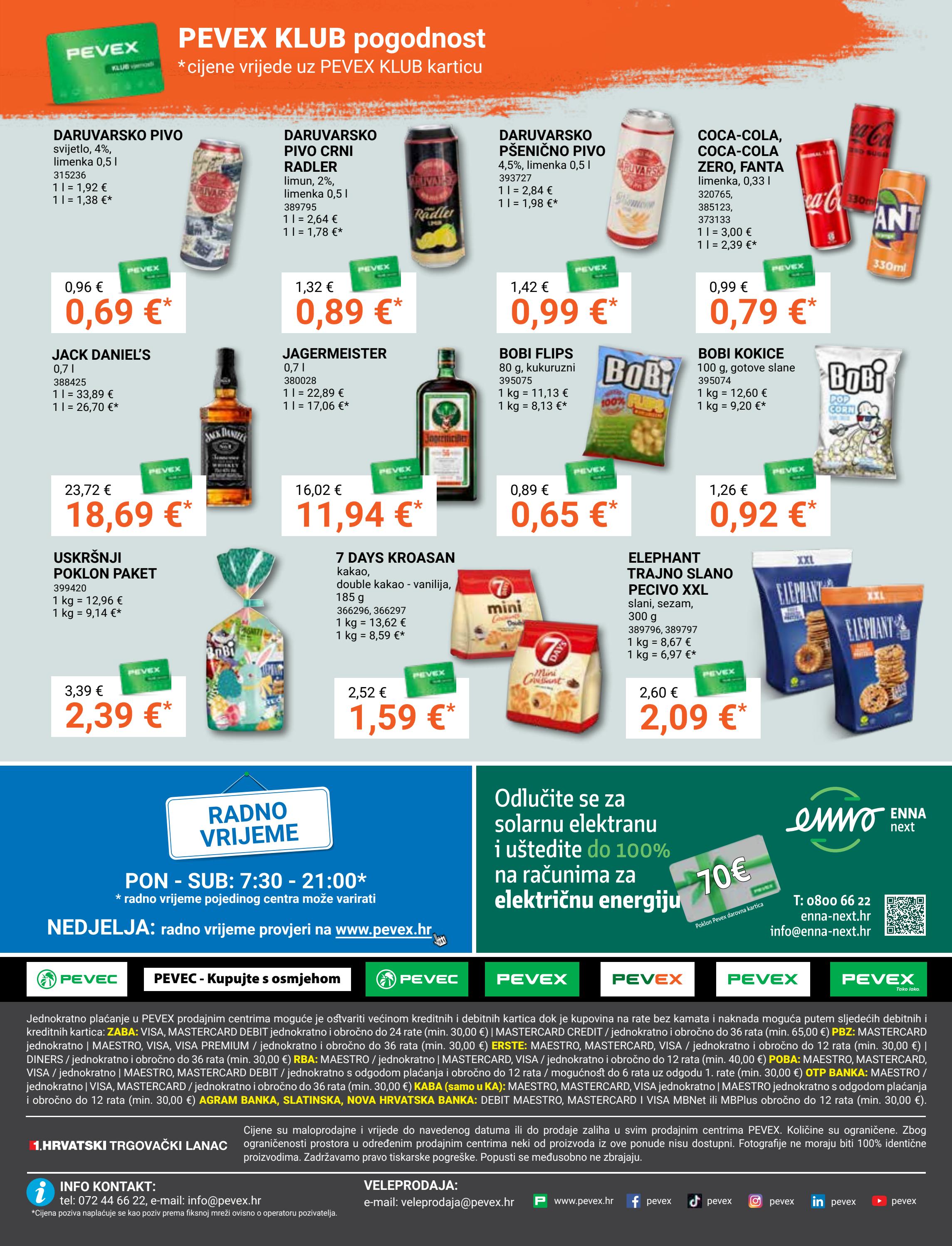pevex - Pevex katalog vrijedi od 03.04. do 28.04. - page: 40 pevex - Pevex katalog vrijedi od 03.04. do 28.04. - page: 40
