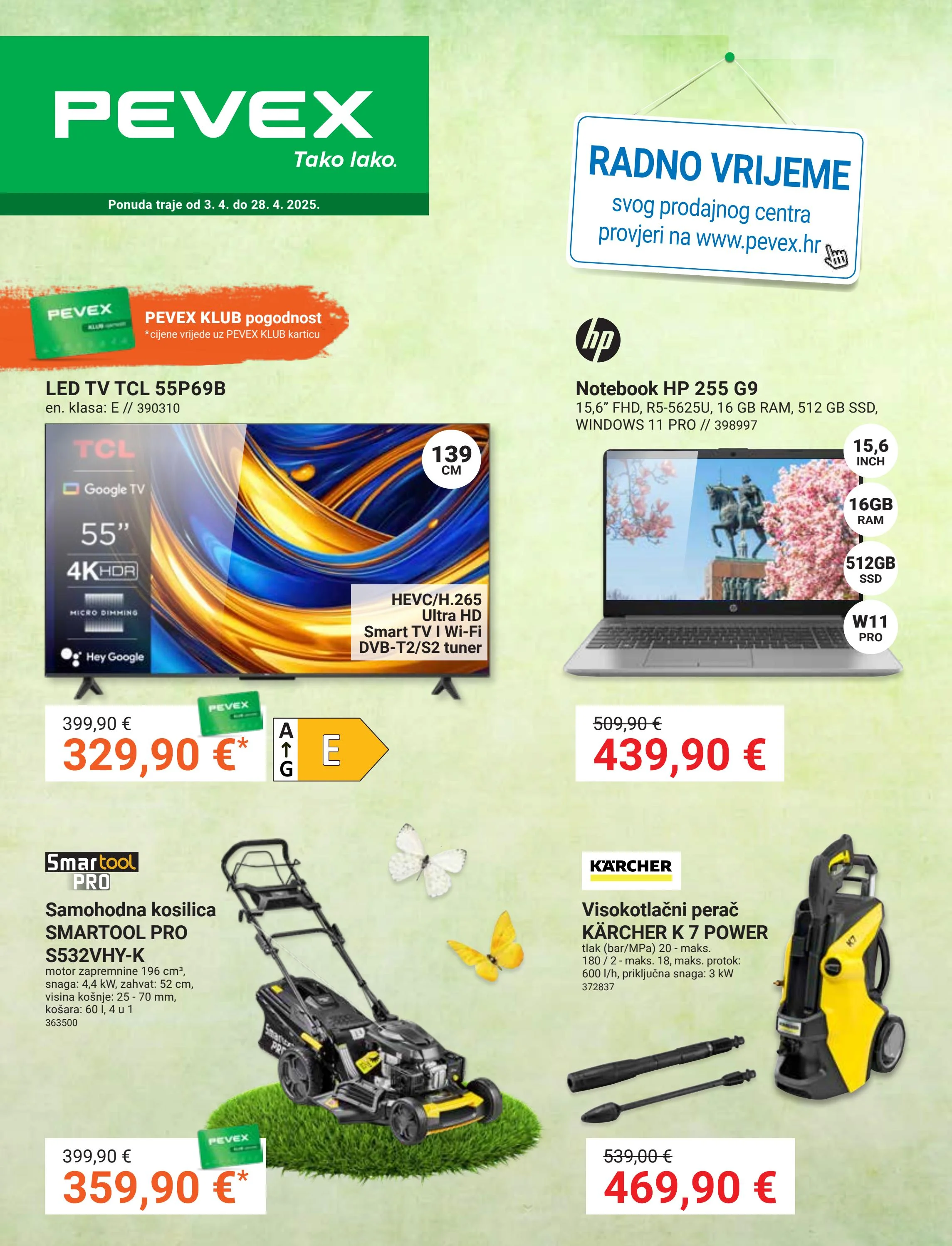 pevex - Pevex katalog vrijedi od 03.04. do 28.04. - page: 1 pevex - Pevex katalog vrijedi od 03.04. do 28.04. - page: 1