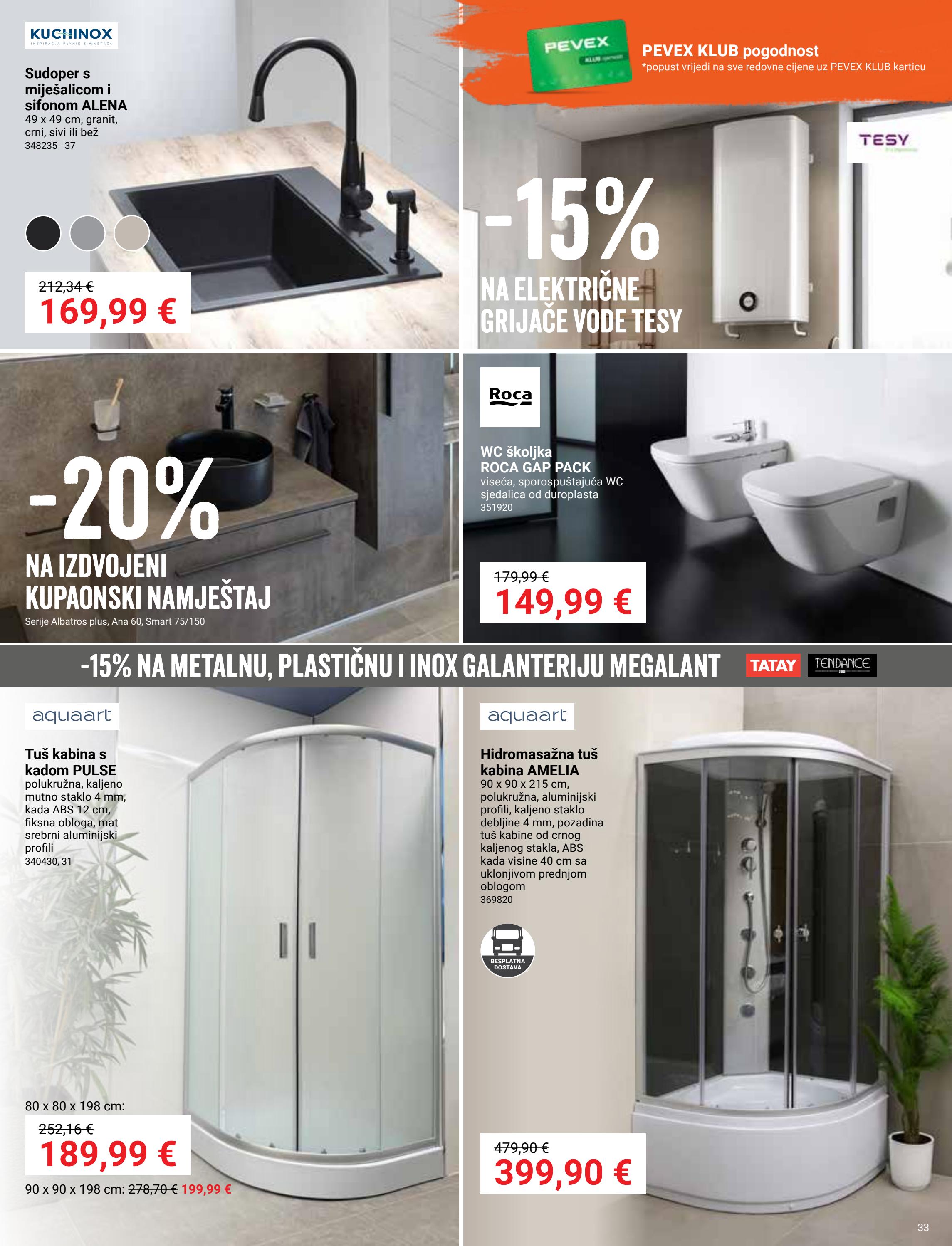 pevex - Pevex katalog vrijedi od 03.04. do 28.04. - page: 33 pevex - Pevex katalog vrijedi od 03.04. do 28.04. - page: 33
