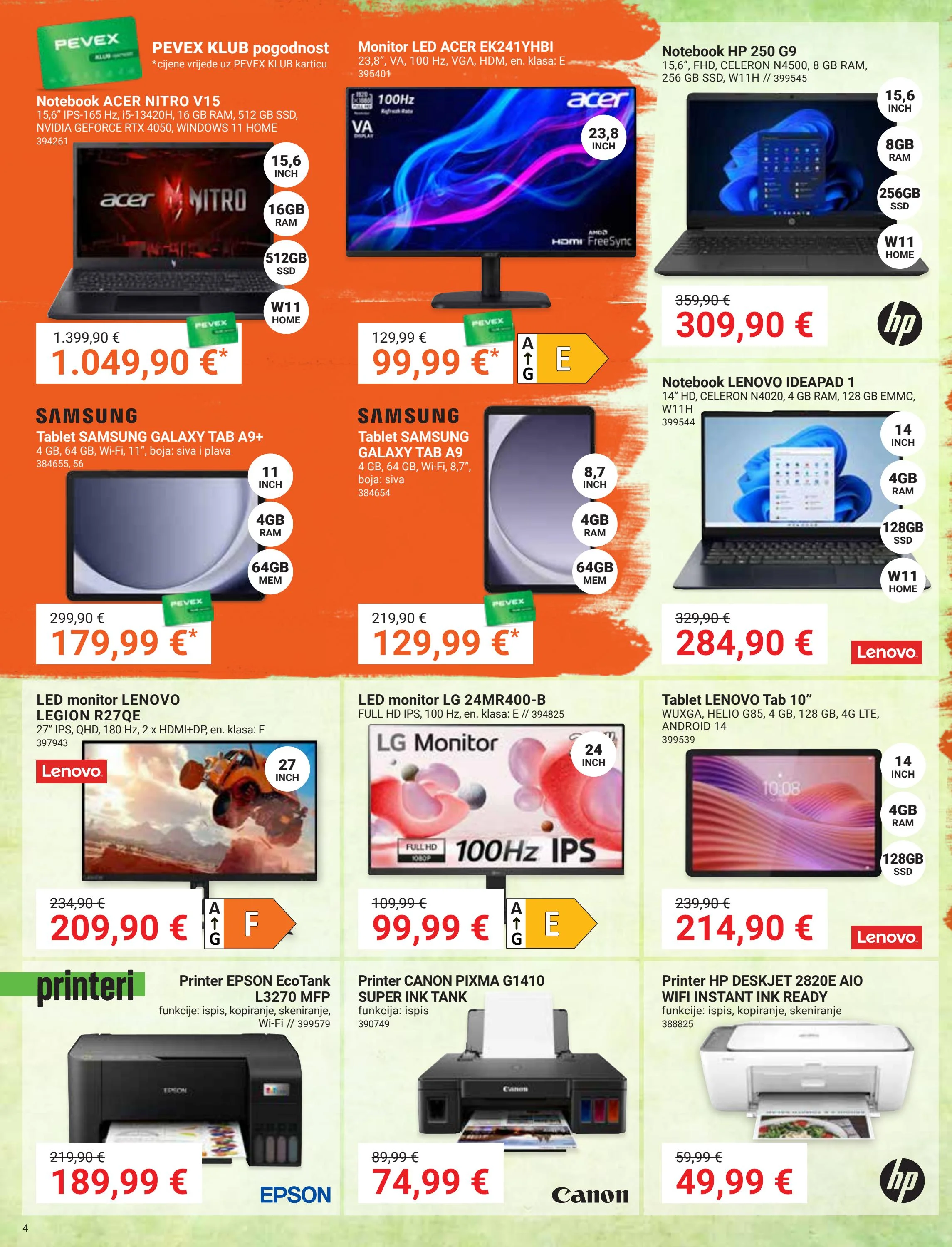 pevex - Pevex katalog vrijedi od 03.04. do 28.04. - page: 4 pevex - Pevex katalog vrijedi od 03.04. do 28.04. - page: 4