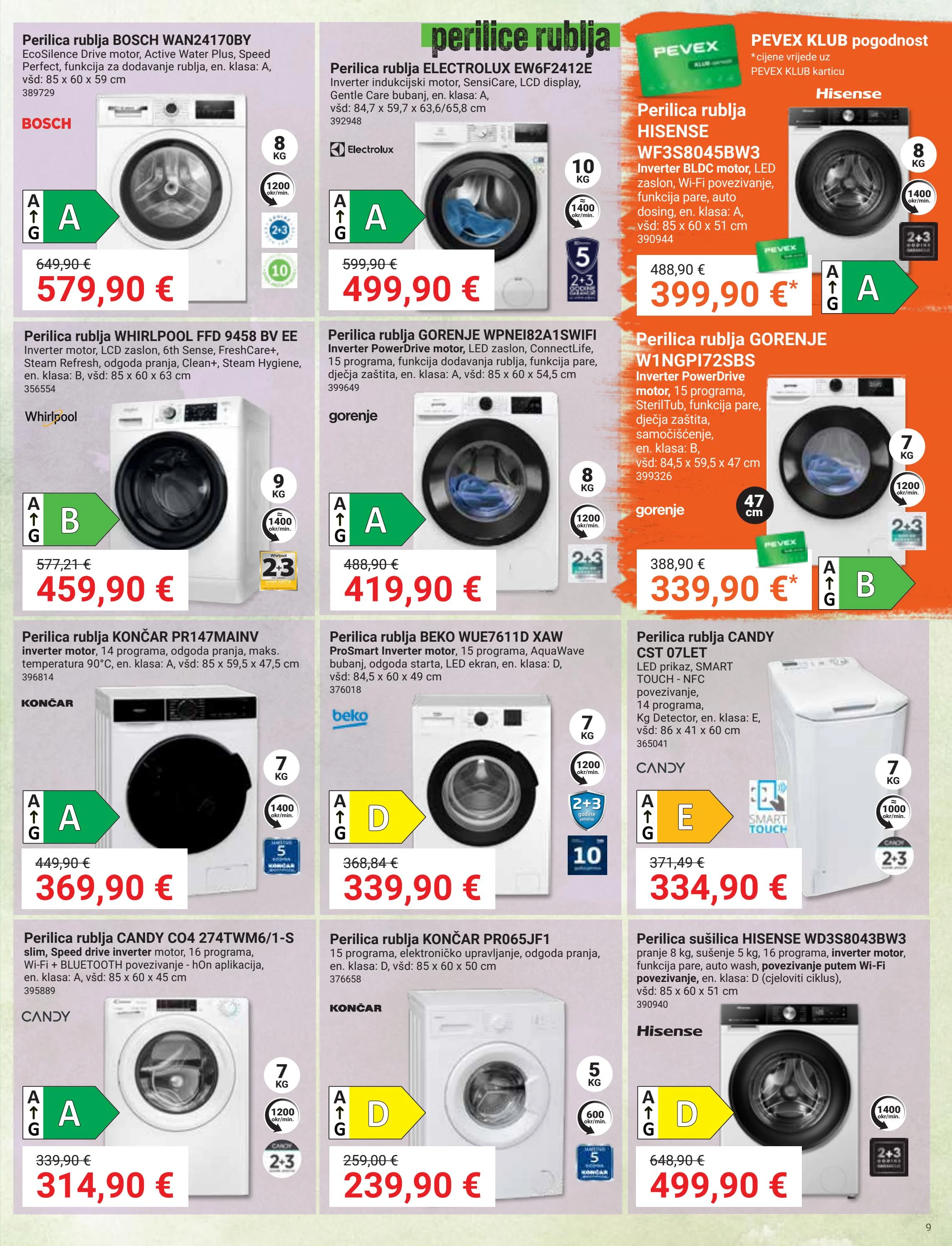 pevex - Pevex katalog vrijedi od 03.04. do 28.04. - page: 9 pevex - Pevex katalog vrijedi od 03.04. do 28.04. - page: 9